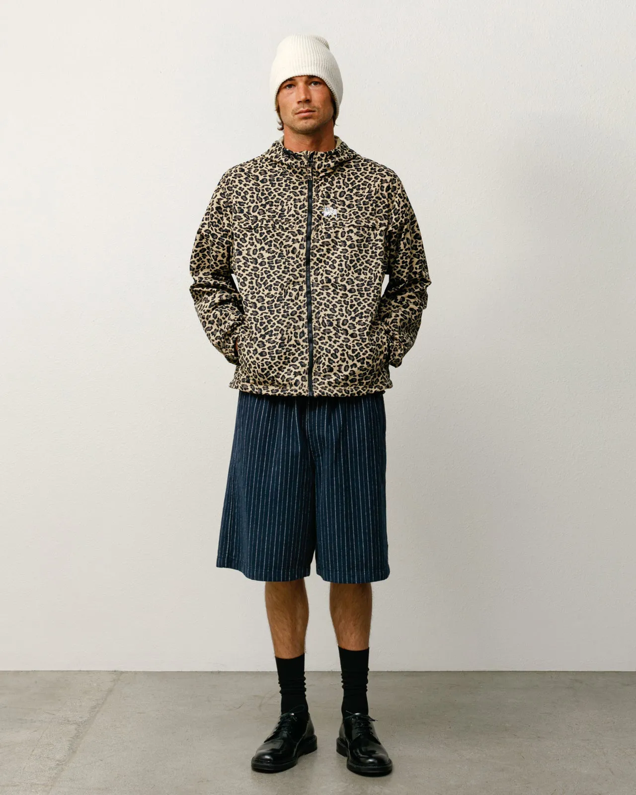 Stussy Lightweight Hooded Jacket, cheetah - Image 2