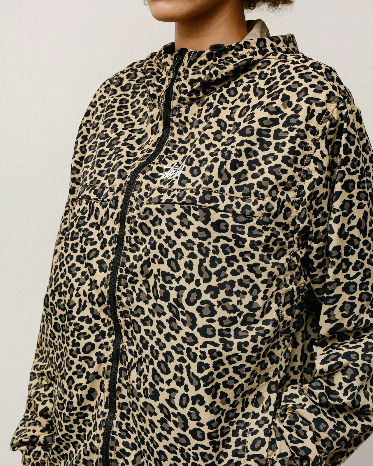 Stussy Lightweight Hooded Jacket, cheetah - Image 5