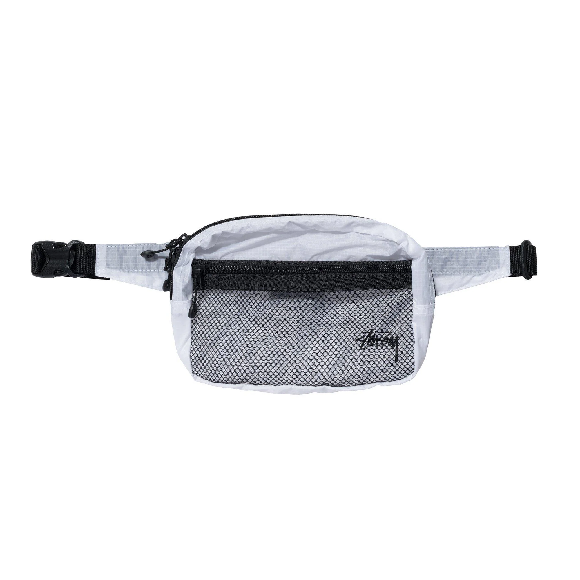 Stussy Lightweight waist bag, white