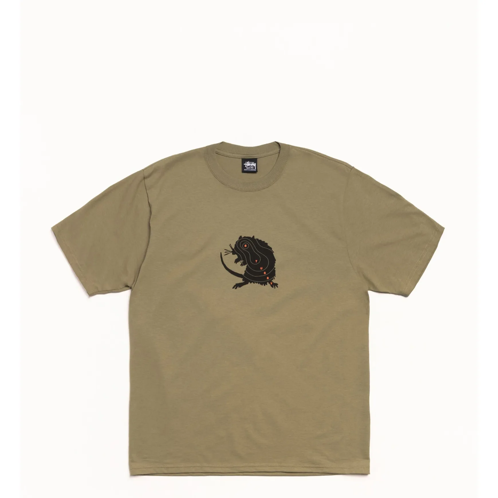 Stussy Long Range Tee, army
