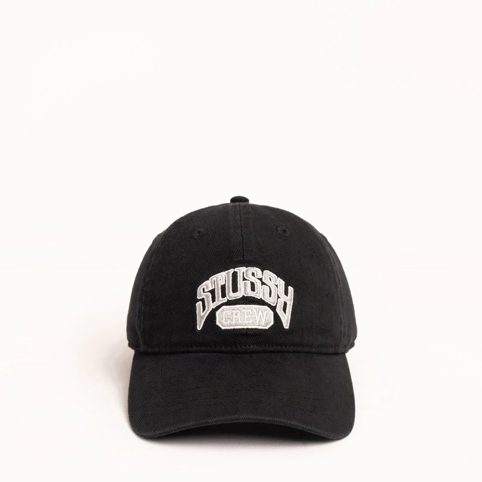 Stussy Low Profile Crew Strapback, black - Image 3