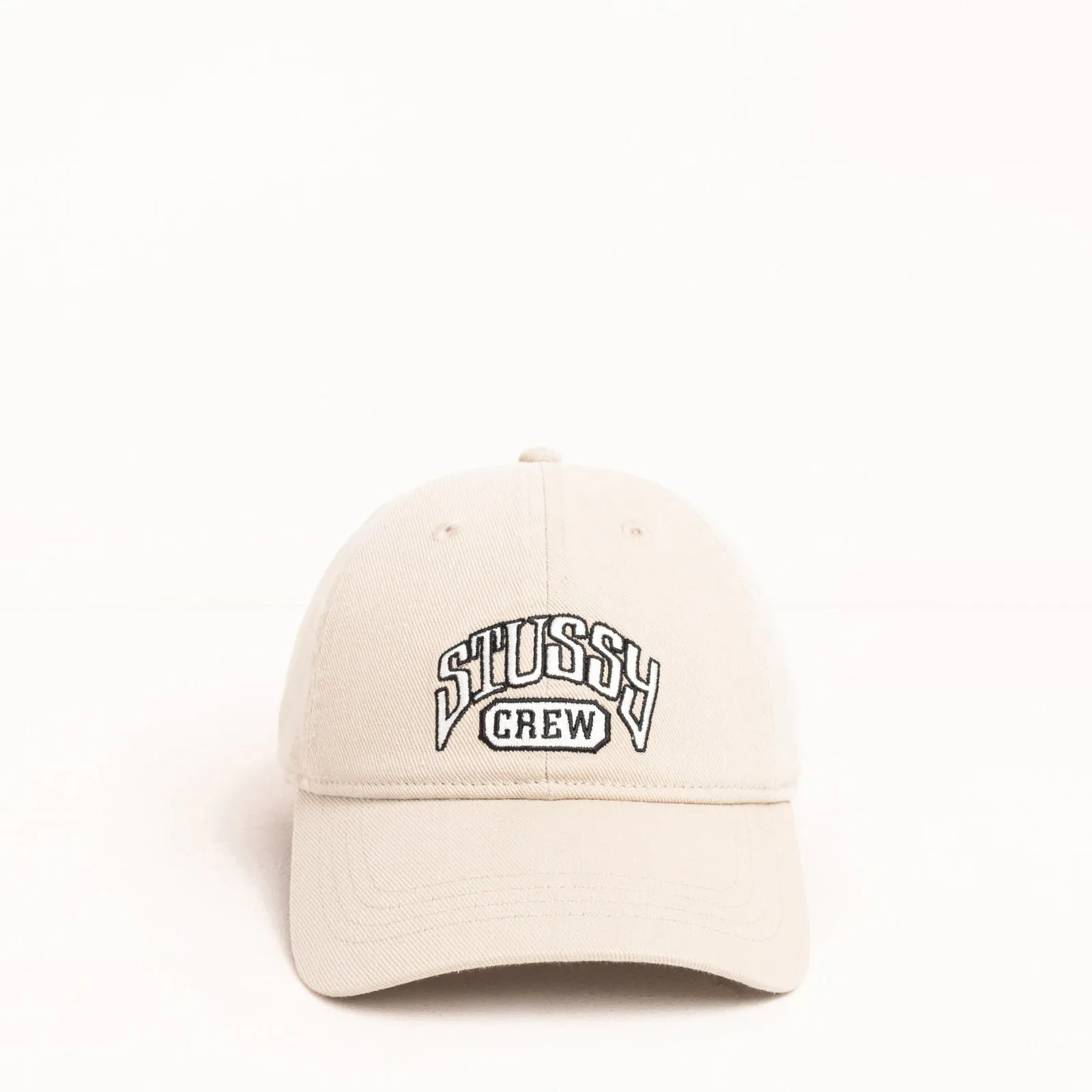 Stussy Low Profile Crew Strapback, sand - Image 3