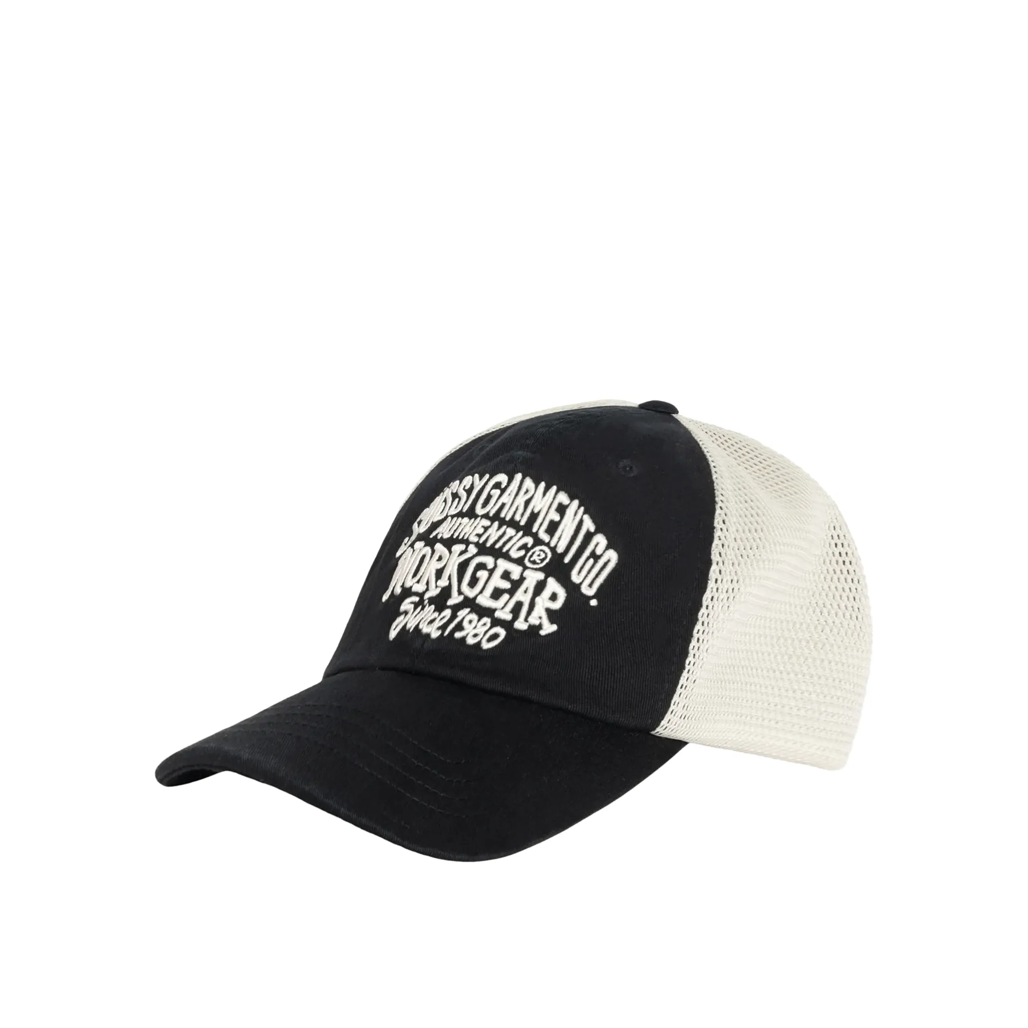 Stussy Low Profile Workgear Strapback Cap, black