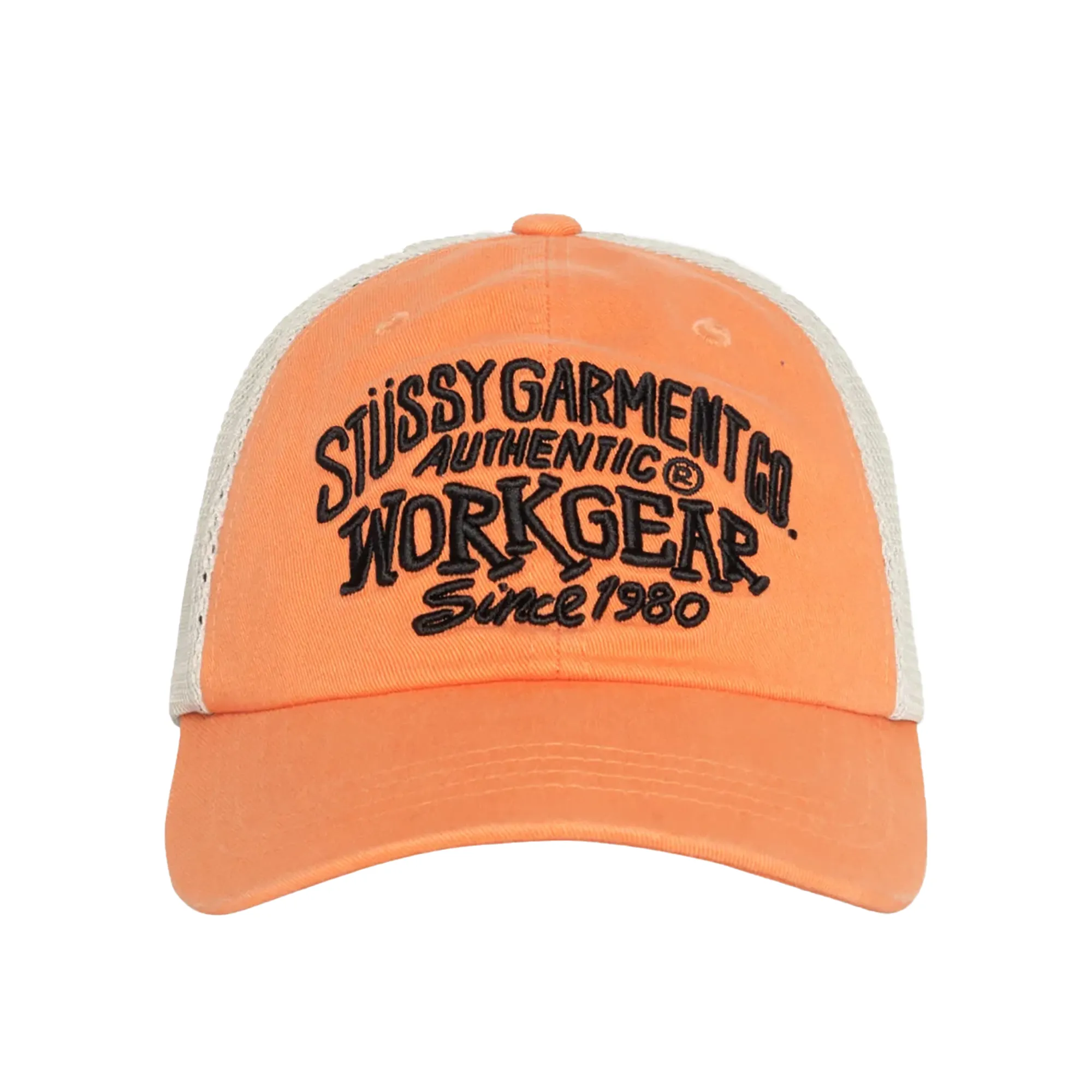 Stussy Low Profile Workgear Strapback Cap, orange - Image 3