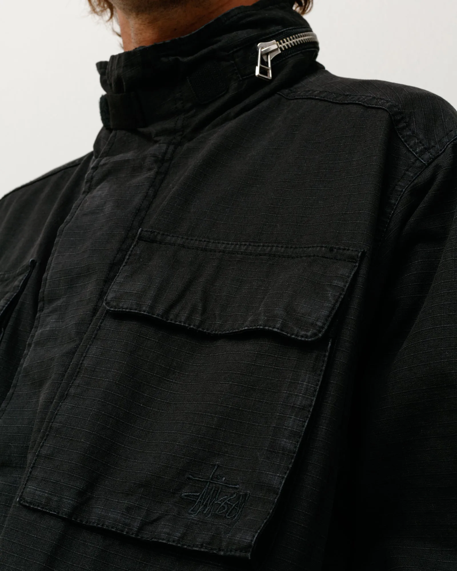 Stussy M65 Jacket, black - Image 3