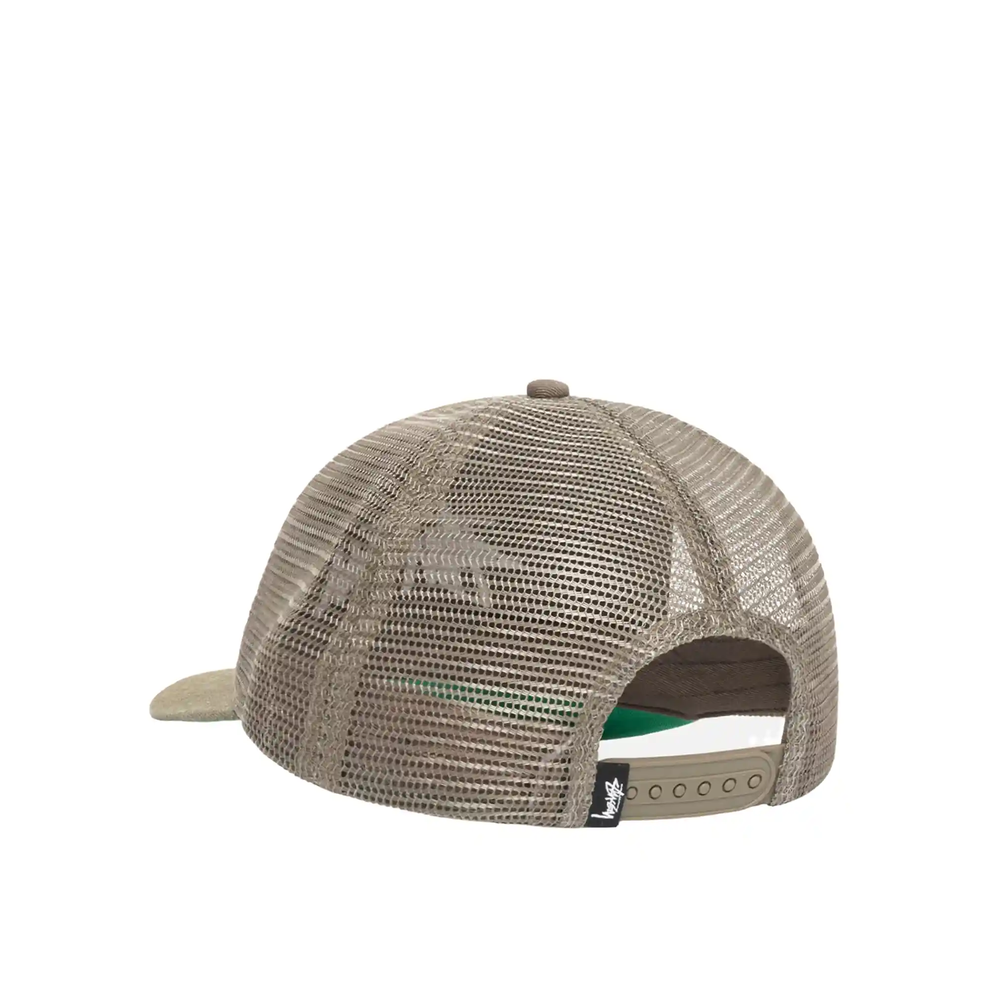 Stussy Md Big Stock Mesh Cap Ball Cap, army green - Image 2
