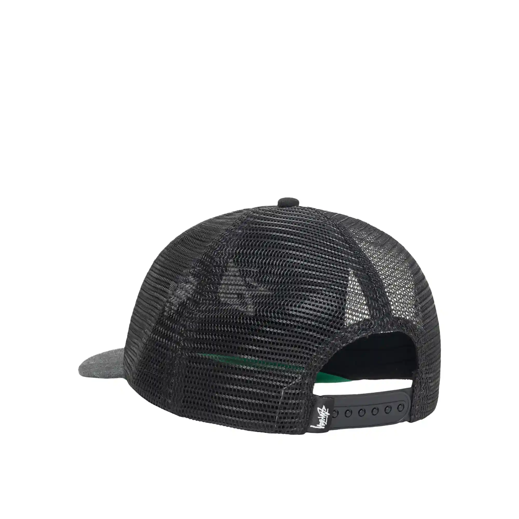 Stussy Md Big Stock Mesh Cap Ball Cap, black - Image 2