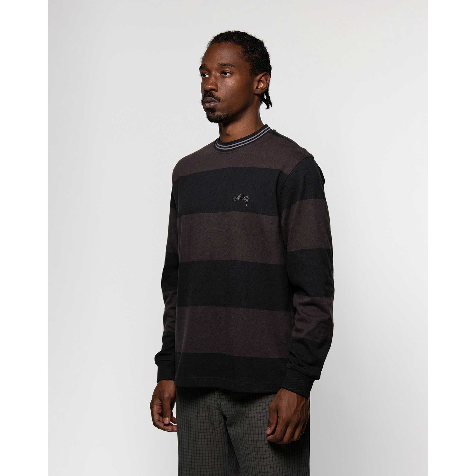 Stussy Mens Check Big Ol jeans, grey - Image 3