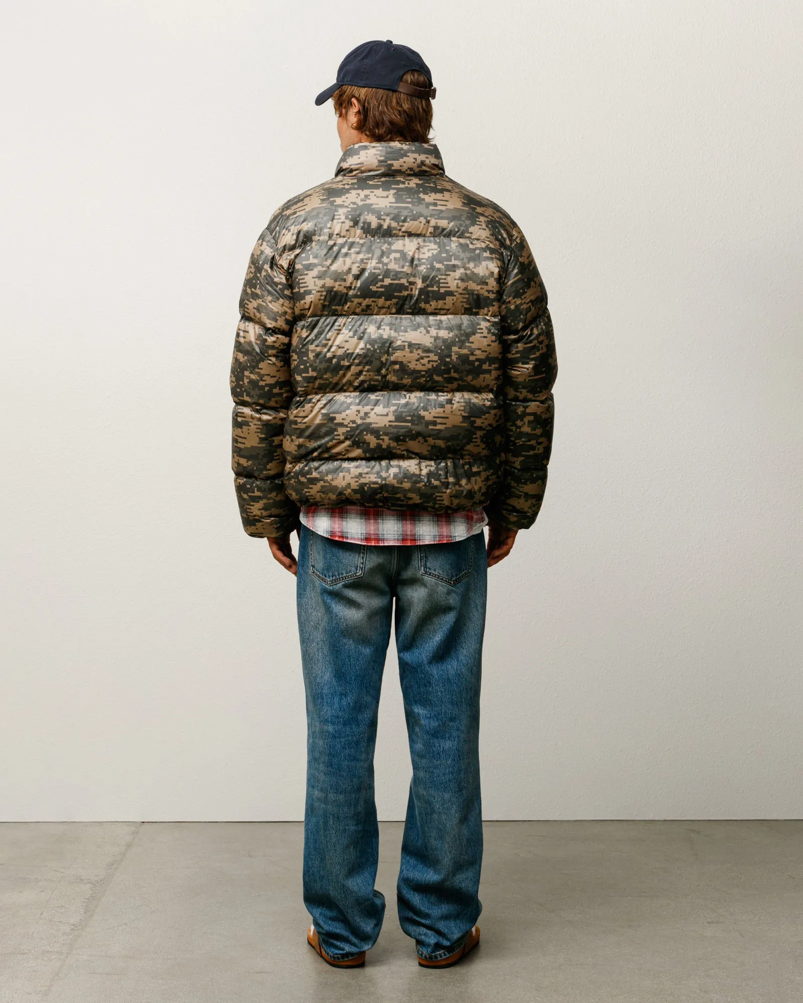 Stussy Micro Ripstop Mock Down Jacket, digi camo - Image 5