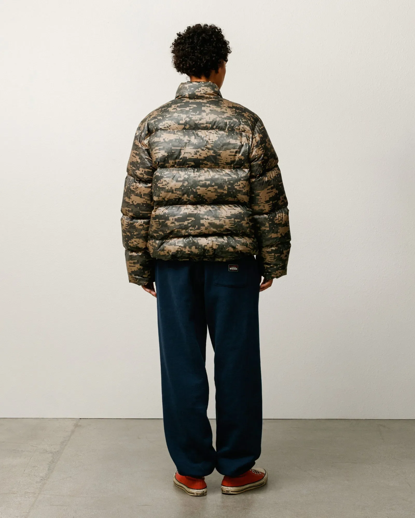 Stussy Micro Ripstop Mock Down Jacket, digi camo - Image 6