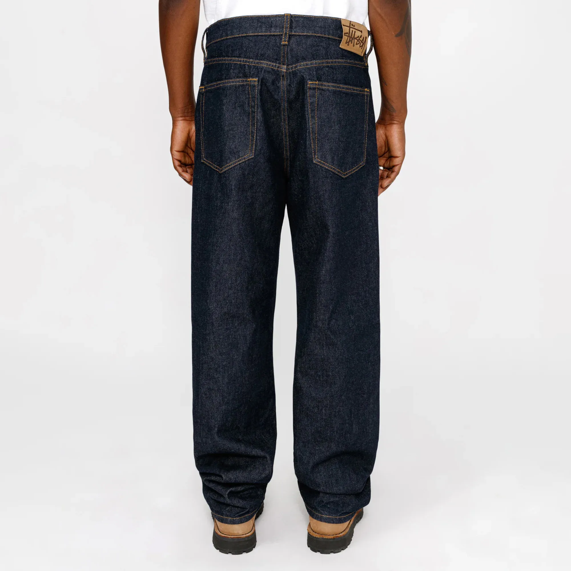 Stussy New Classic Jeans Denim, rinsed indigo - Image 6
