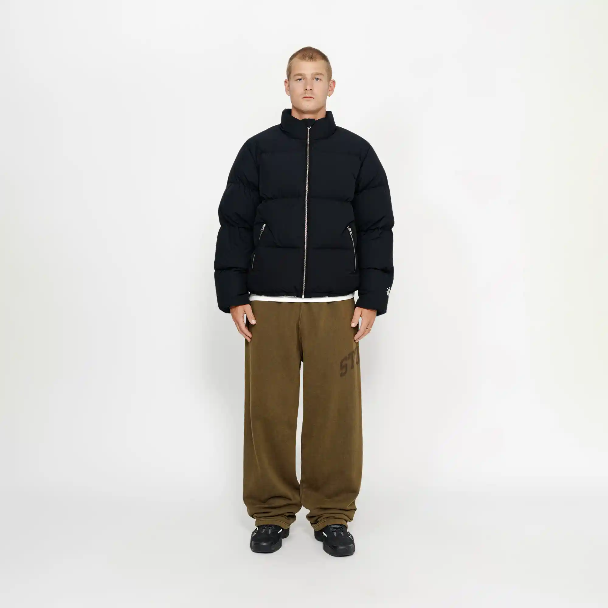Stussy Nylon Down Puffer, black - Image 5