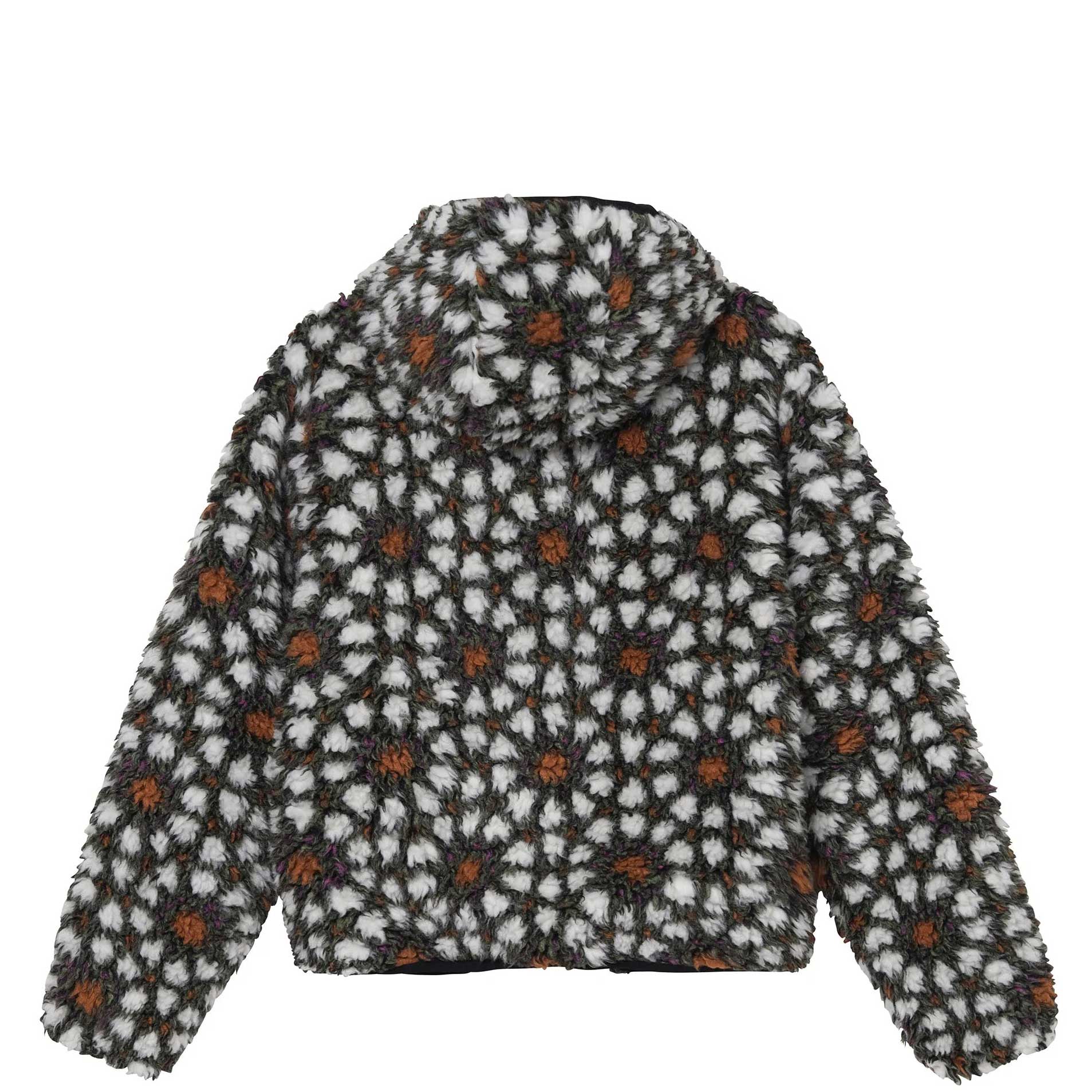 Stussy Pattern Sherpa Jacket - Image 3