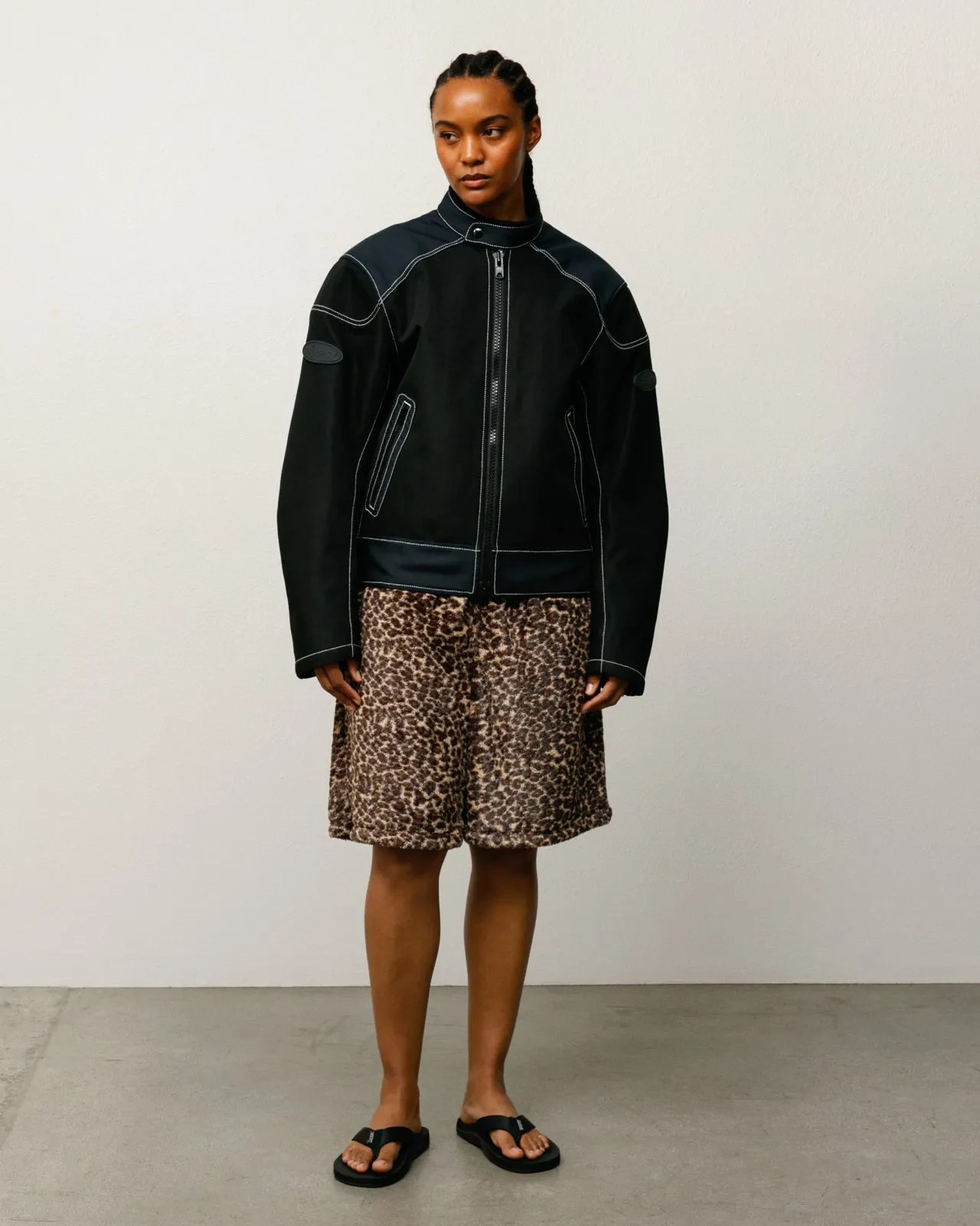 Stussy Pile Leopard Short, leopard - Image 4