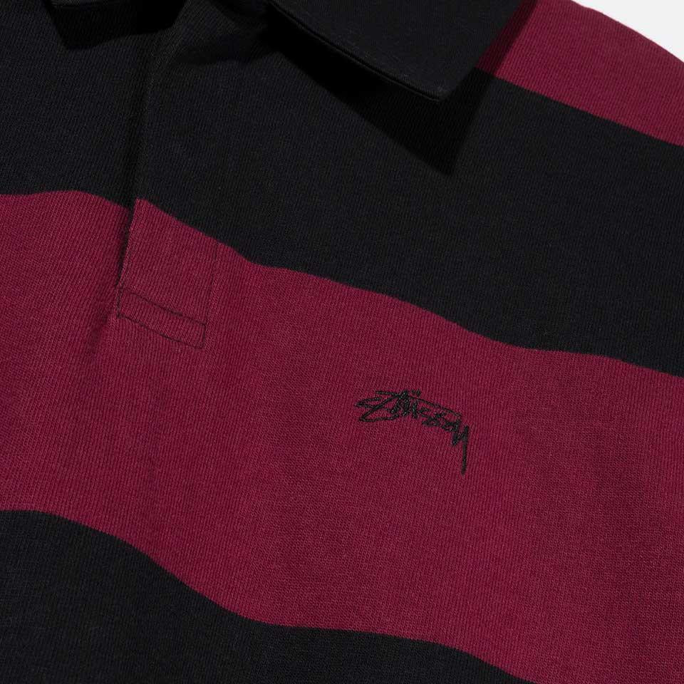 Stussy Ralphie Stripe LS Rugby - Image 3