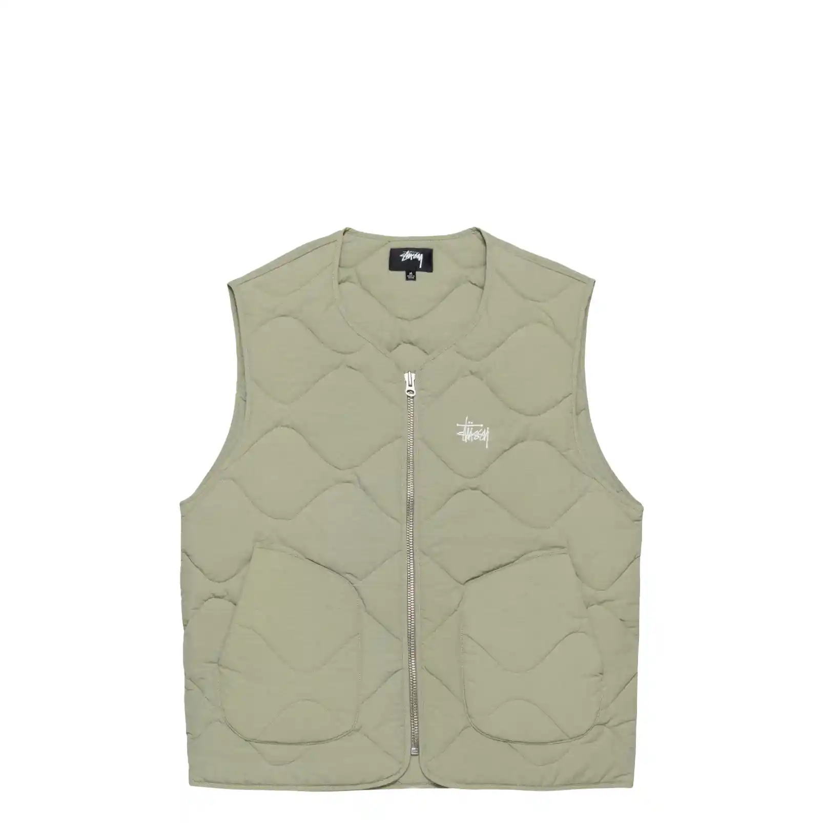 Stussy Recycled Nylon Liner Vest, coyote