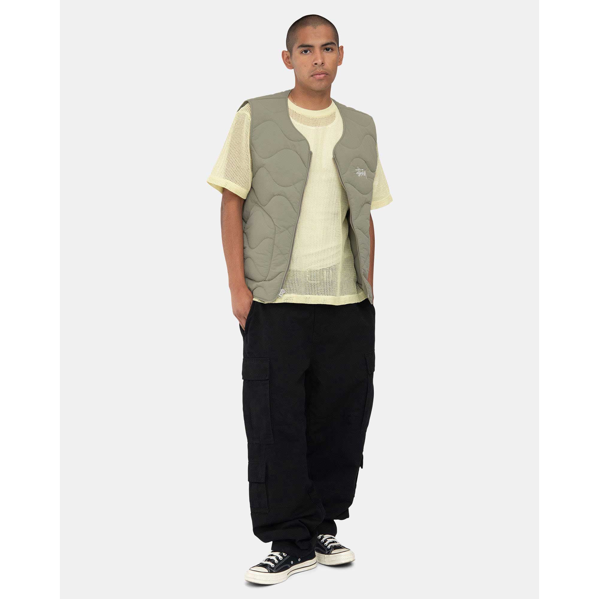 Stussy Recycled Nylon Liner Vest - Image 2