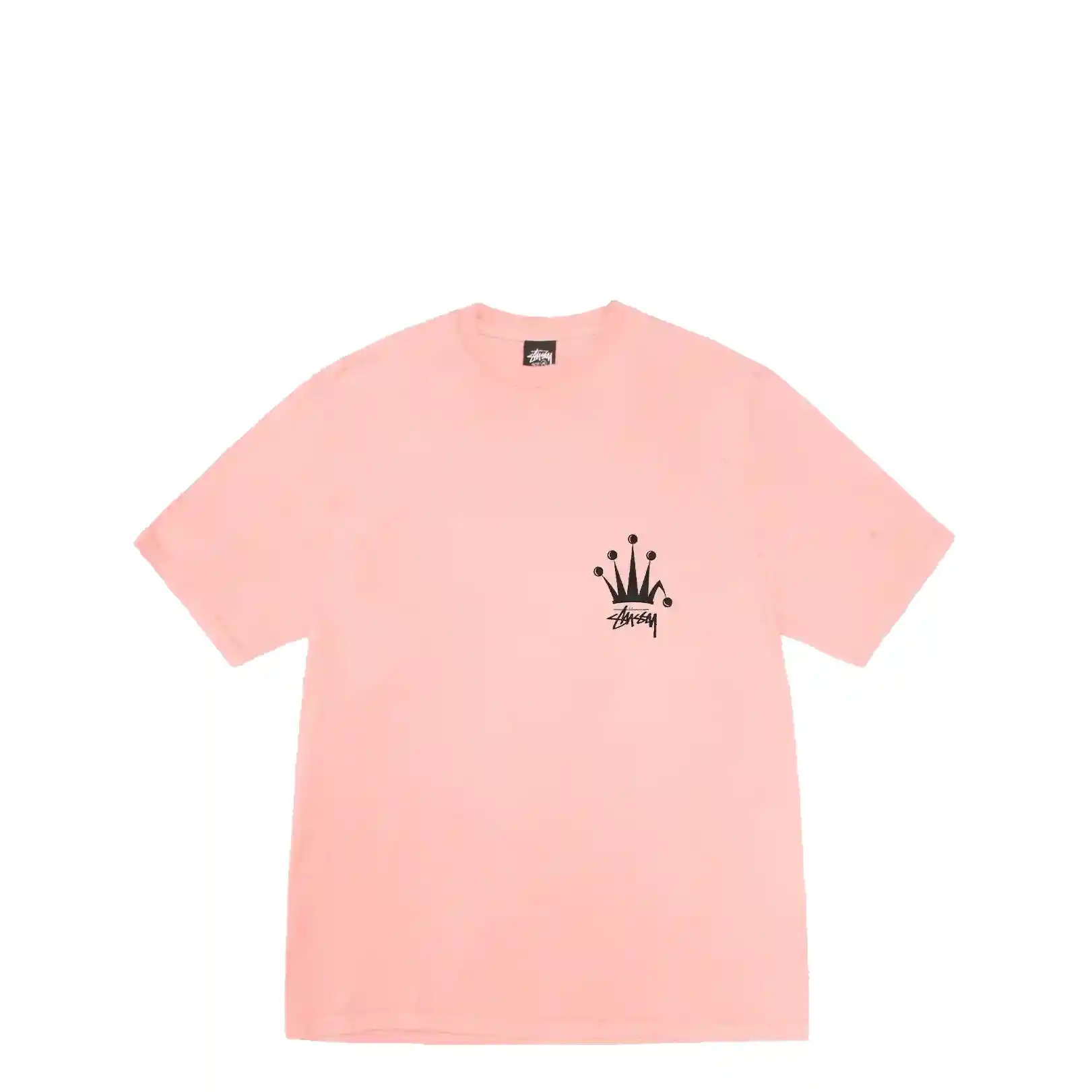 Stussy Regal Crown Pigment Dyed Tee, coral - Image 2