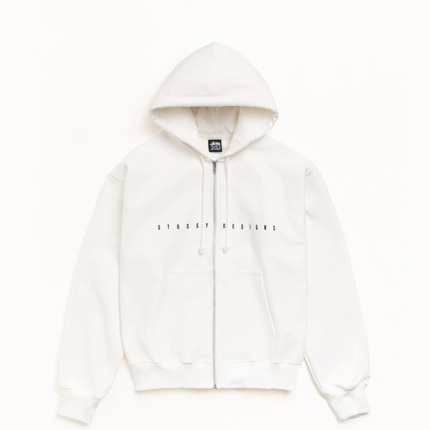 Stussy S Box Zip Hood, off white - Image 2