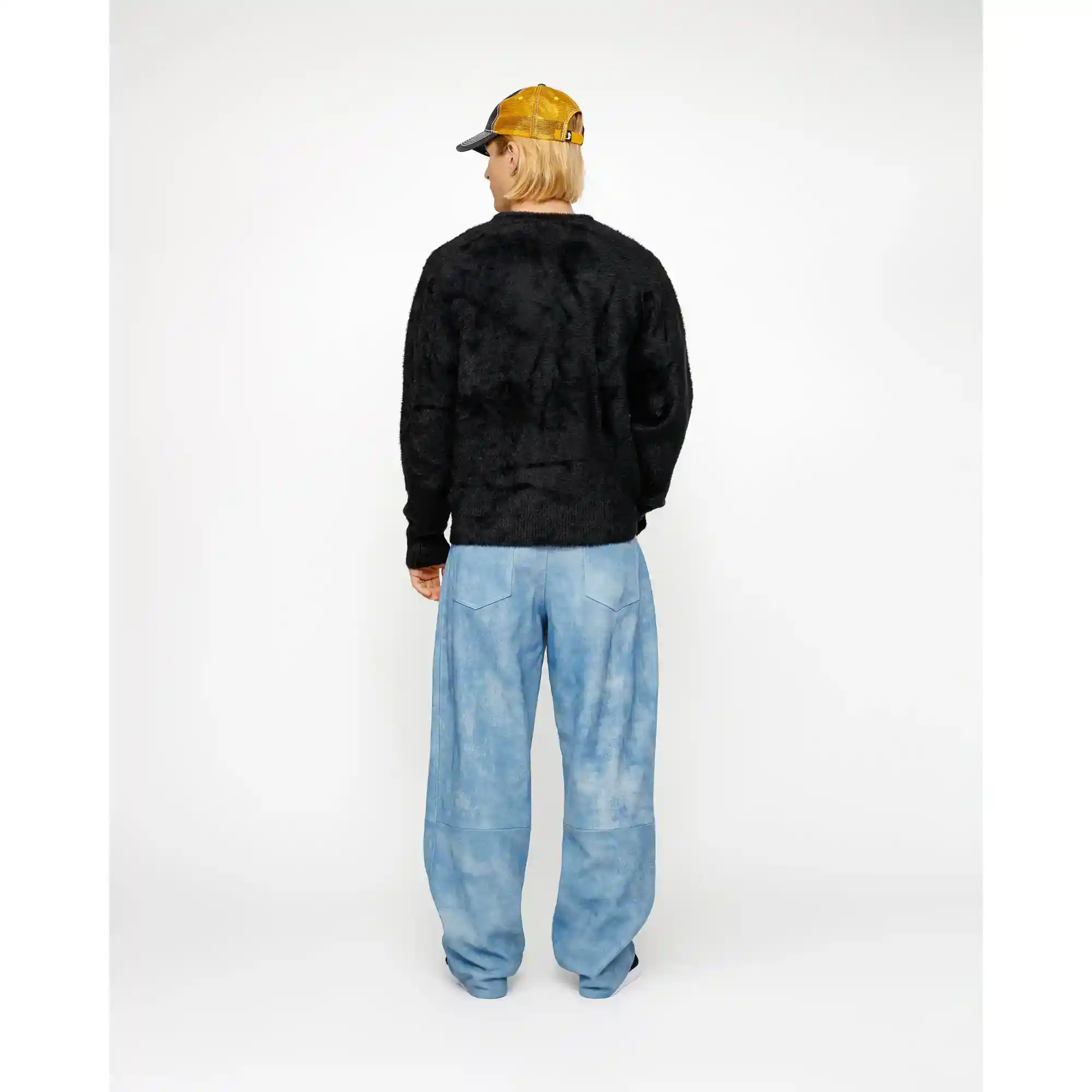 Stussy Shaggy Cardigan, black - Image 5