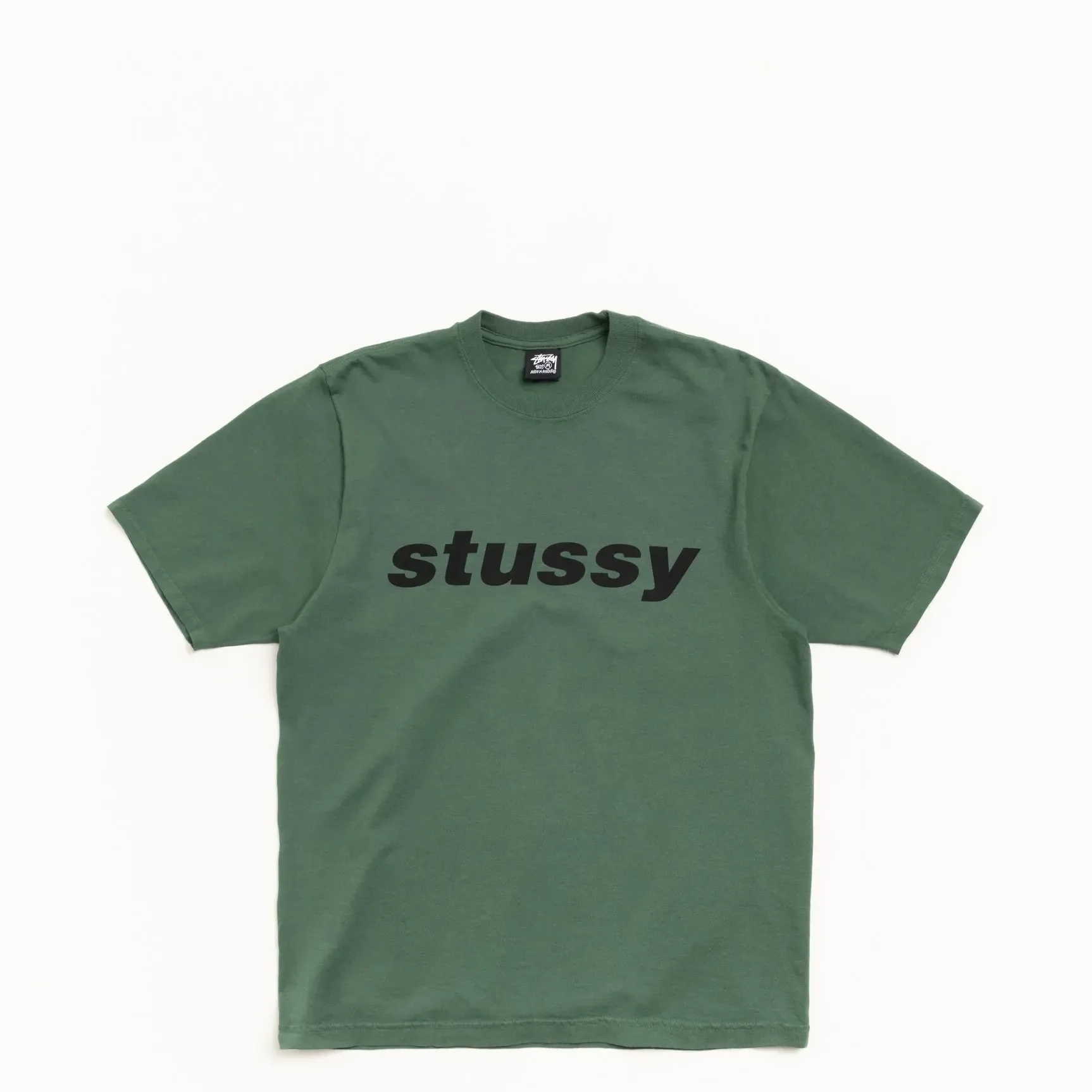 Stussy Shark Pigment Dyed Tee, pine - Image 2