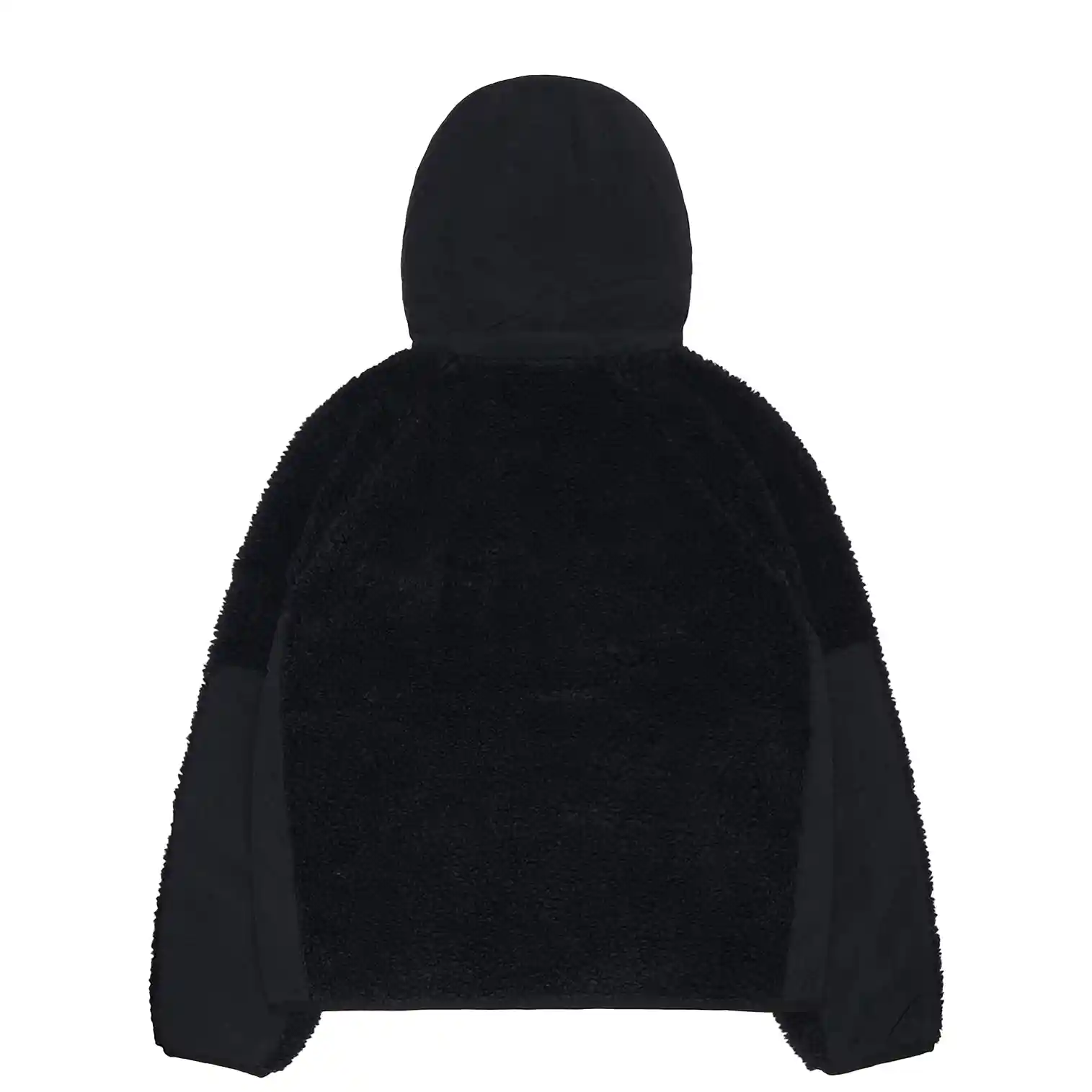 Stussy Sherpa Paneled Hooded Jacket, black - Image 7