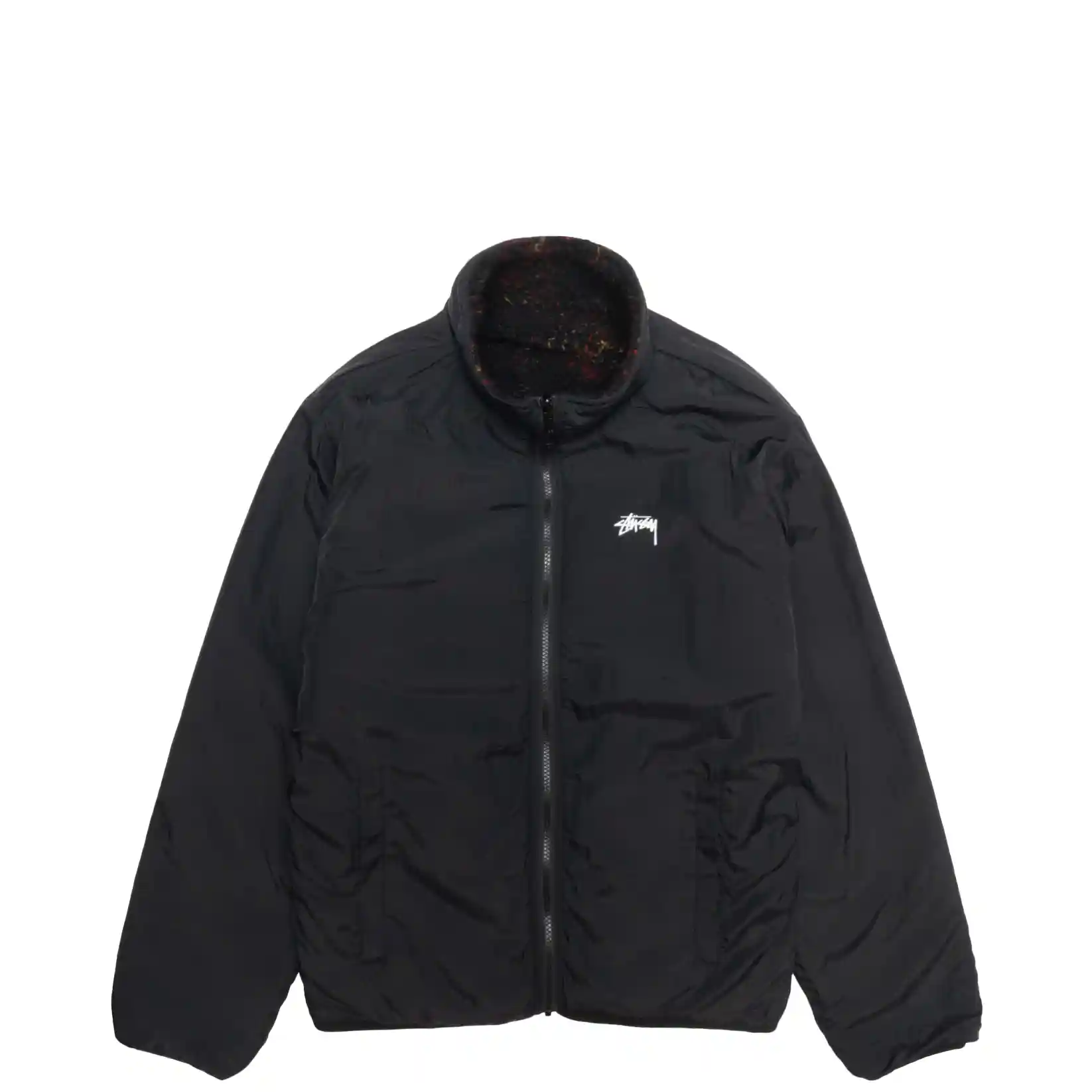 Stussy Sherpa Reversible Jacket, lava - Image 3