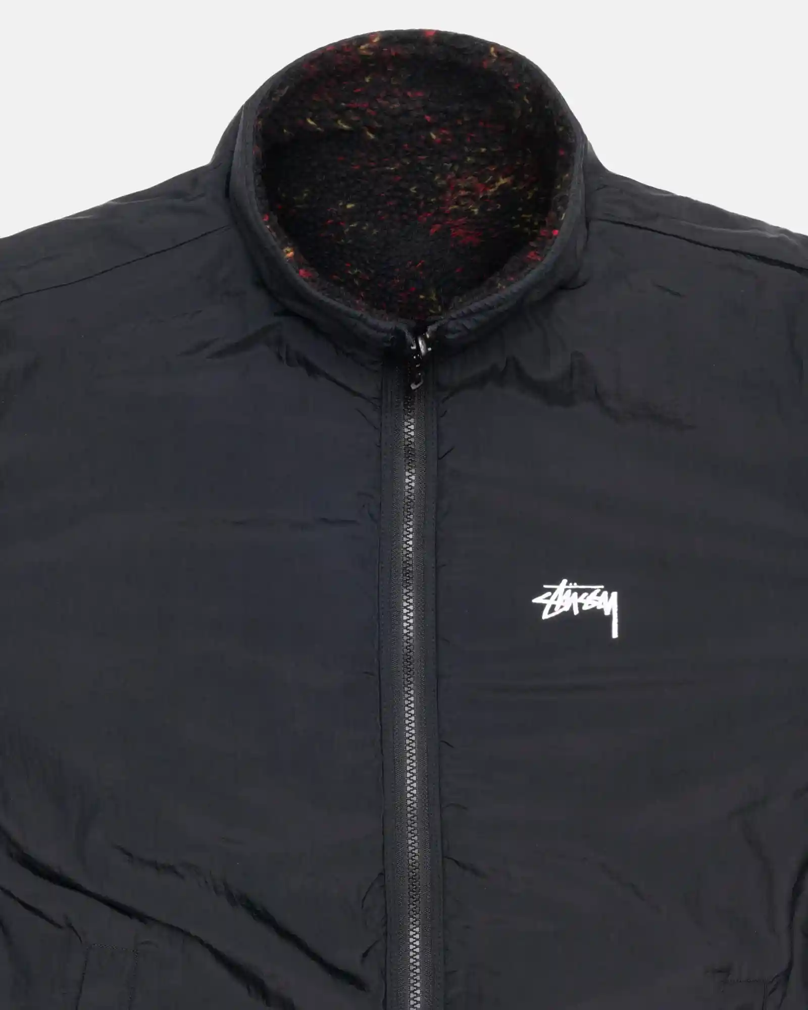 Stussy Sherpa Reversible Jacket, lava - Image 9