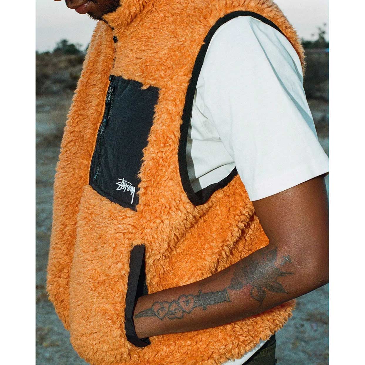 Stussy Sherpa Vest - Image 5