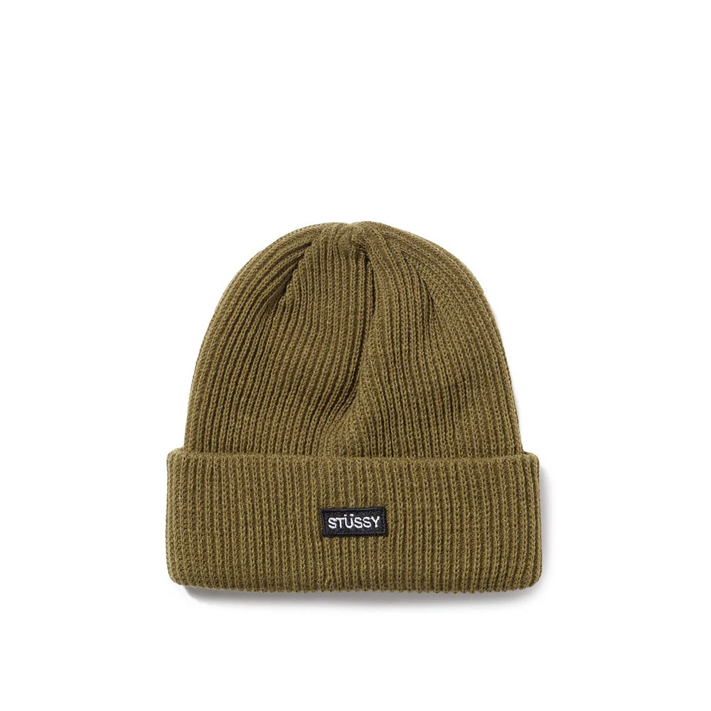 Stussy Small Patch Watchcap Beanie, Green