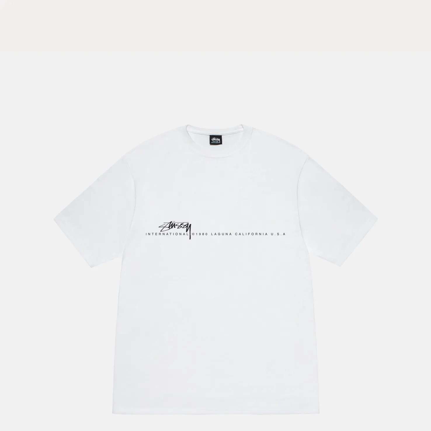 Stussy Smooth 80 Tee, white