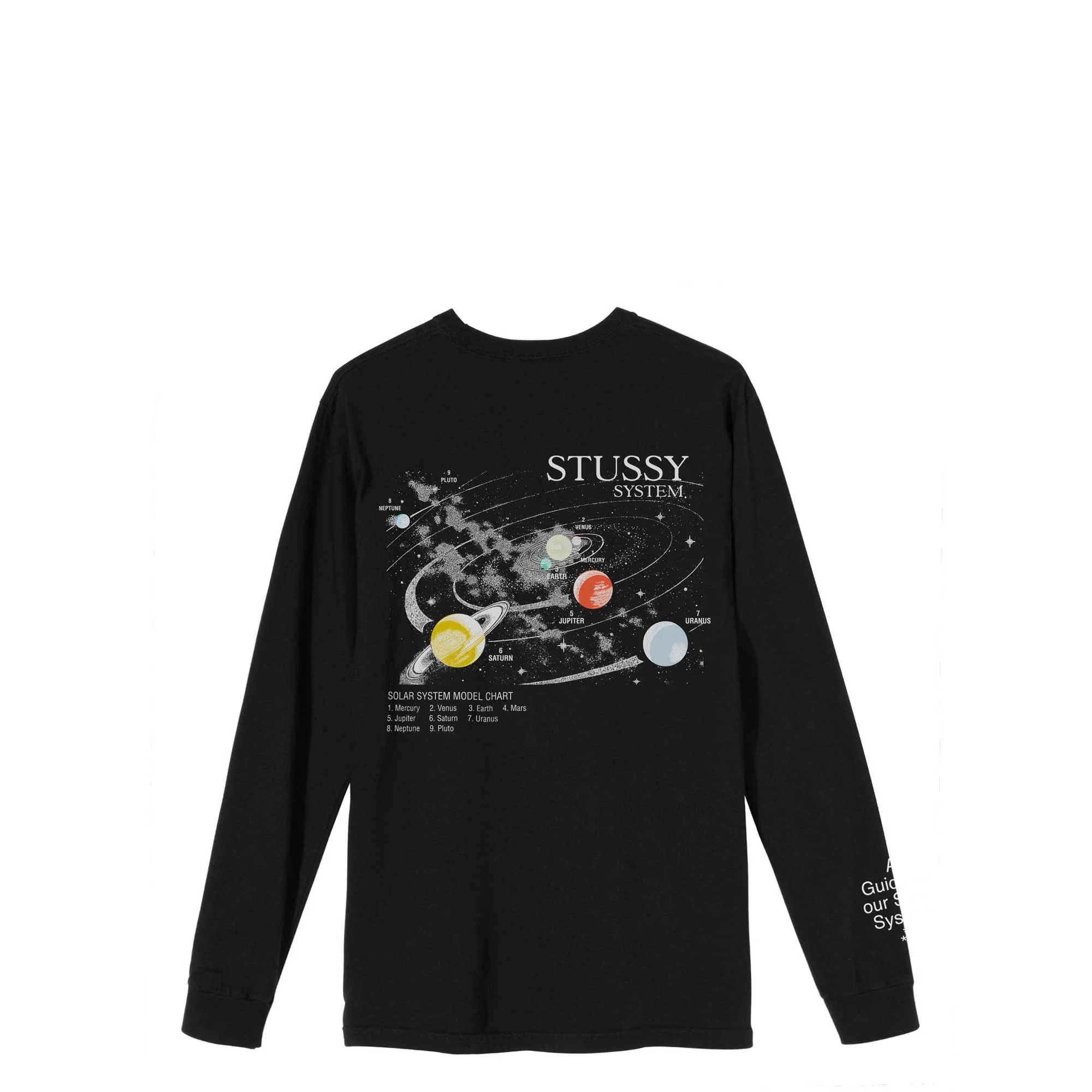 Stussy Solar System Pigment Dyed L/S Tee
