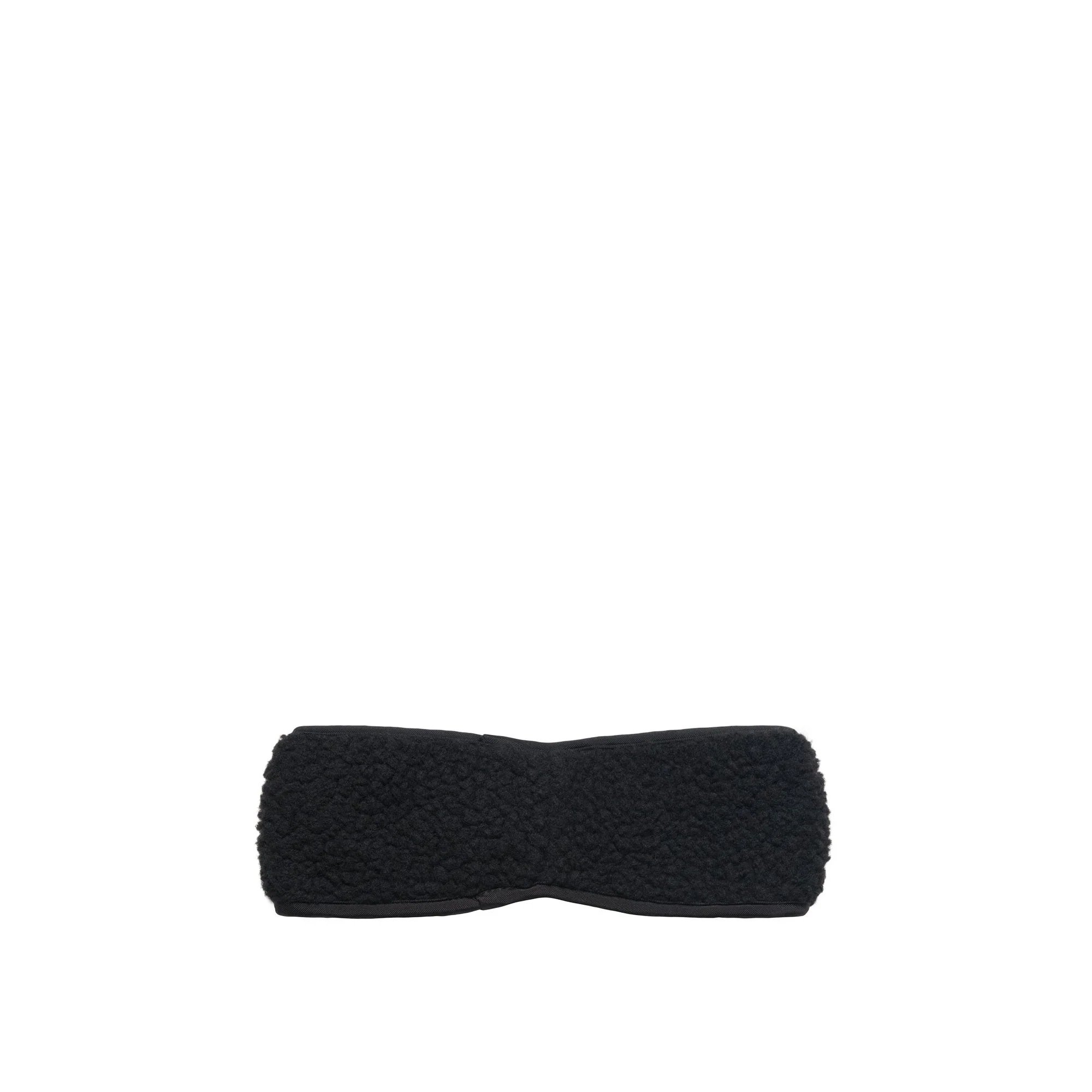Stussy Solid Polar Fleece Headband, black - Image 2