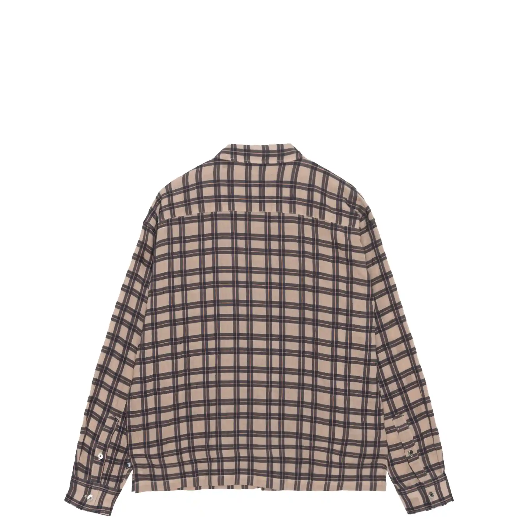 Stussy Sonoma Plaid Shirt, tan - Image 2