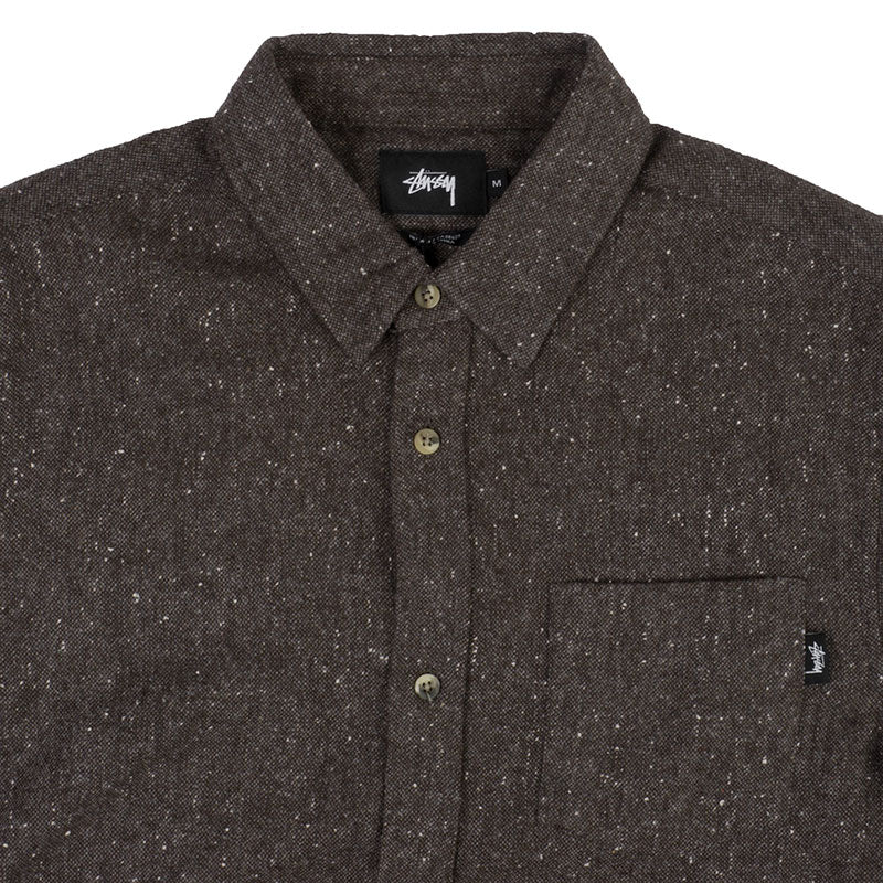 Stussy Speckle Flannel L/S Shirt - Image 3