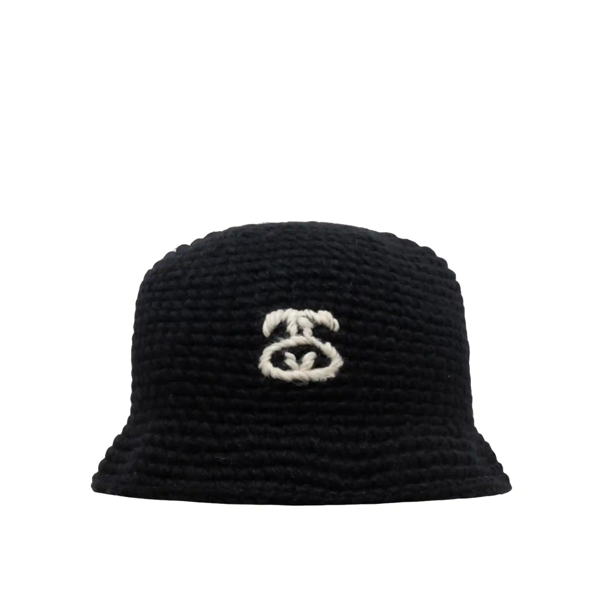 Stussy SS Link Knit Bucket Hat, black