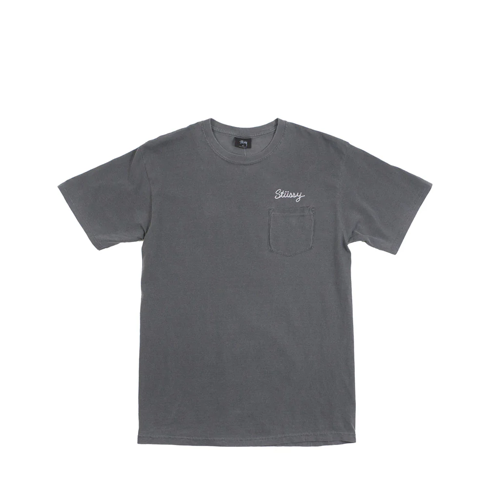 Stussy Stitch pigment dyed pocket tee