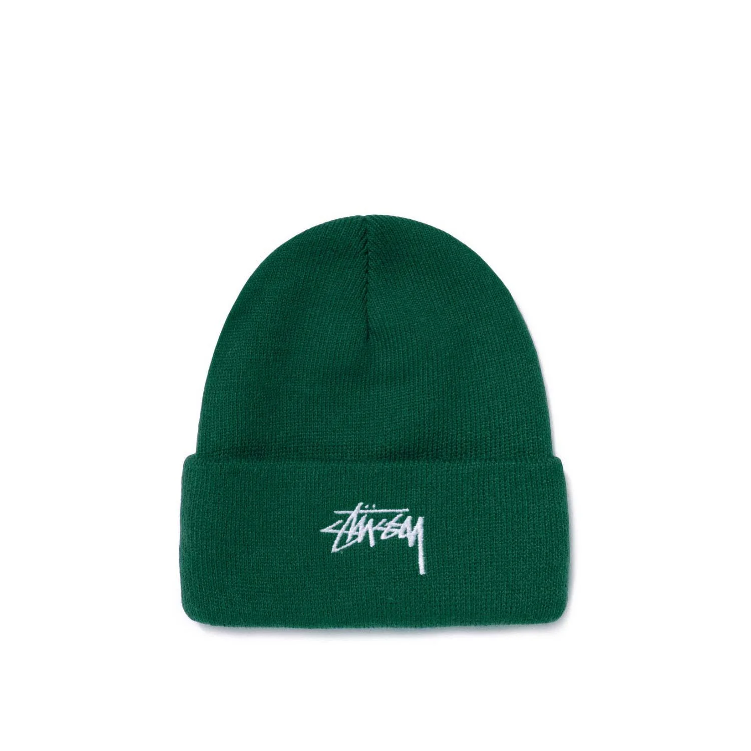 Stussy Stock cuff beanie, forest