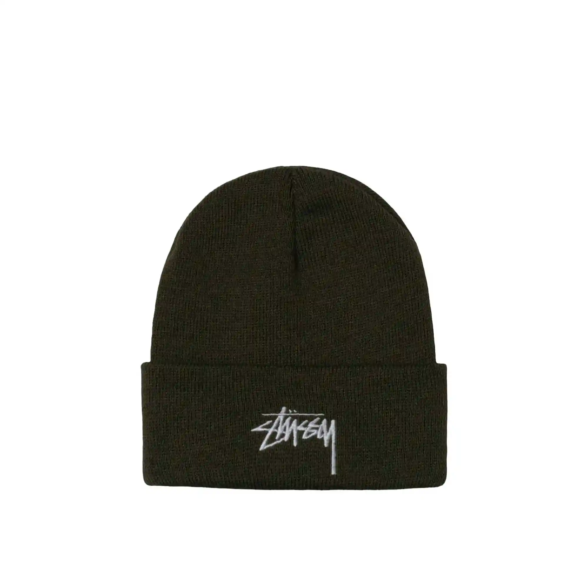 Stussy Stock Cuff Beanie, olive