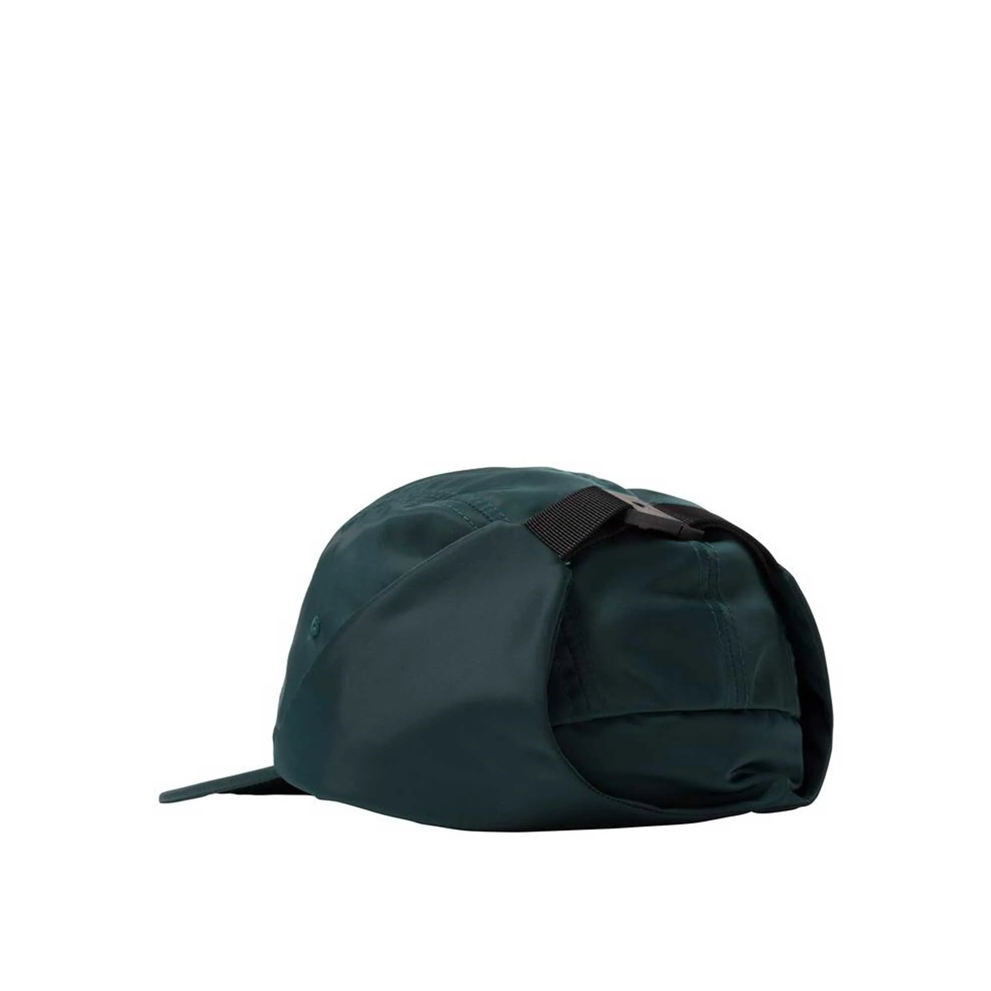 Stussy Stock Ear Flap Cam Cap, Green - Image 2