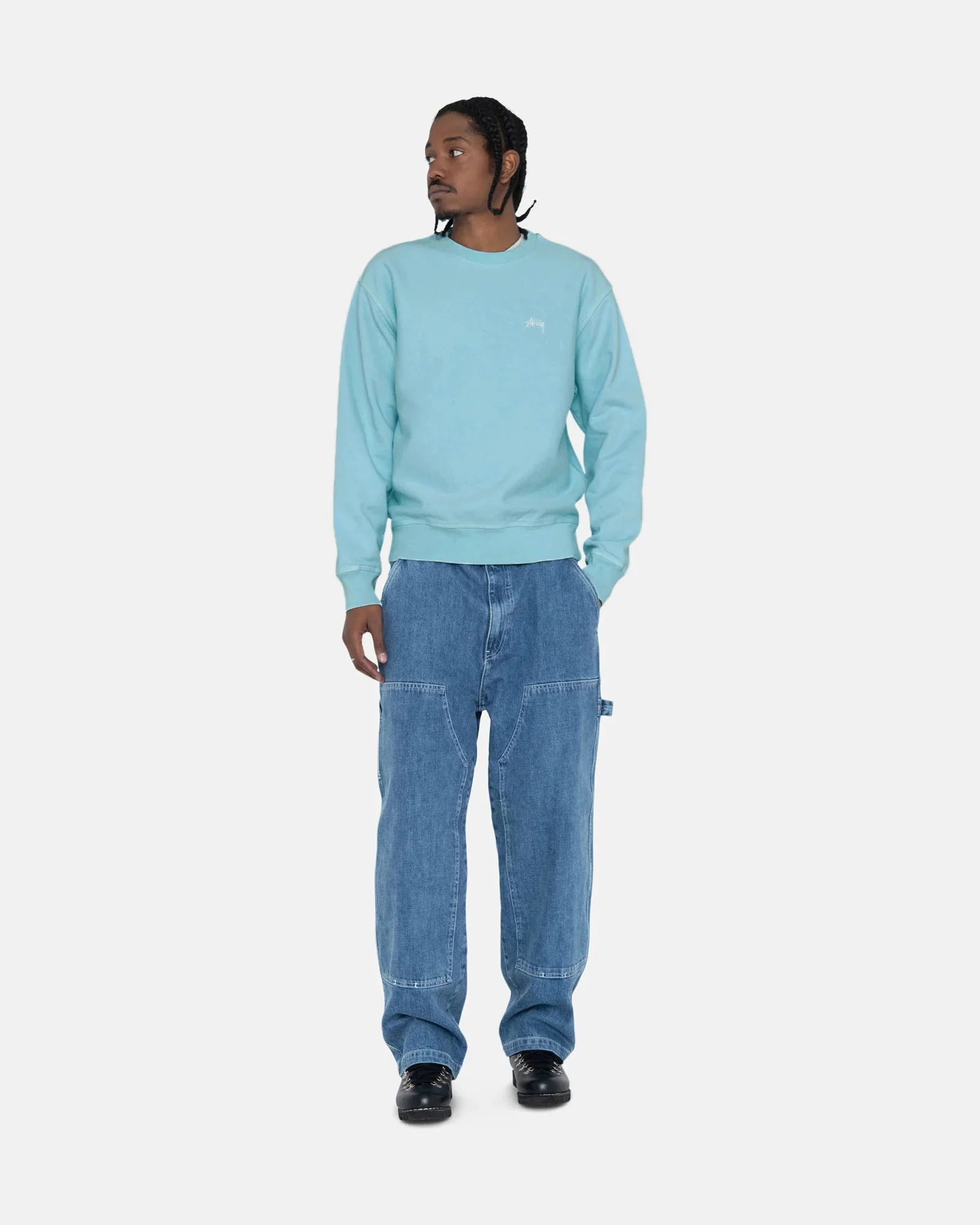 Stussy Stock Logo Crew - Image 2