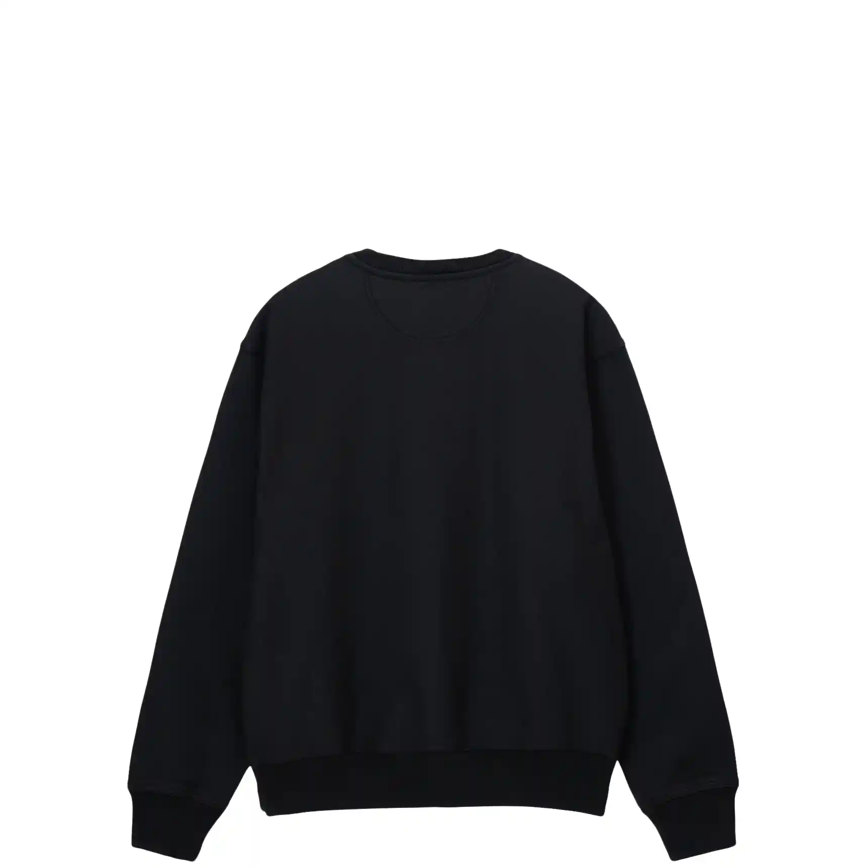 Stussy Stock Logo Crew, washed black - Image 2