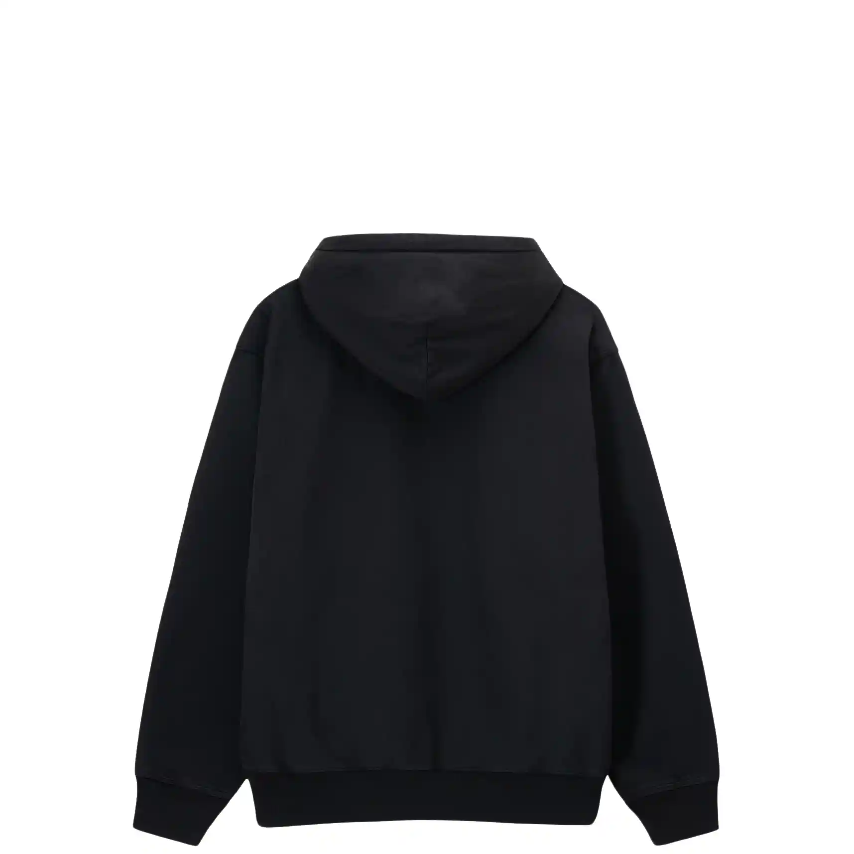 Stussy Stock Logo Hood, washed black - Image 2