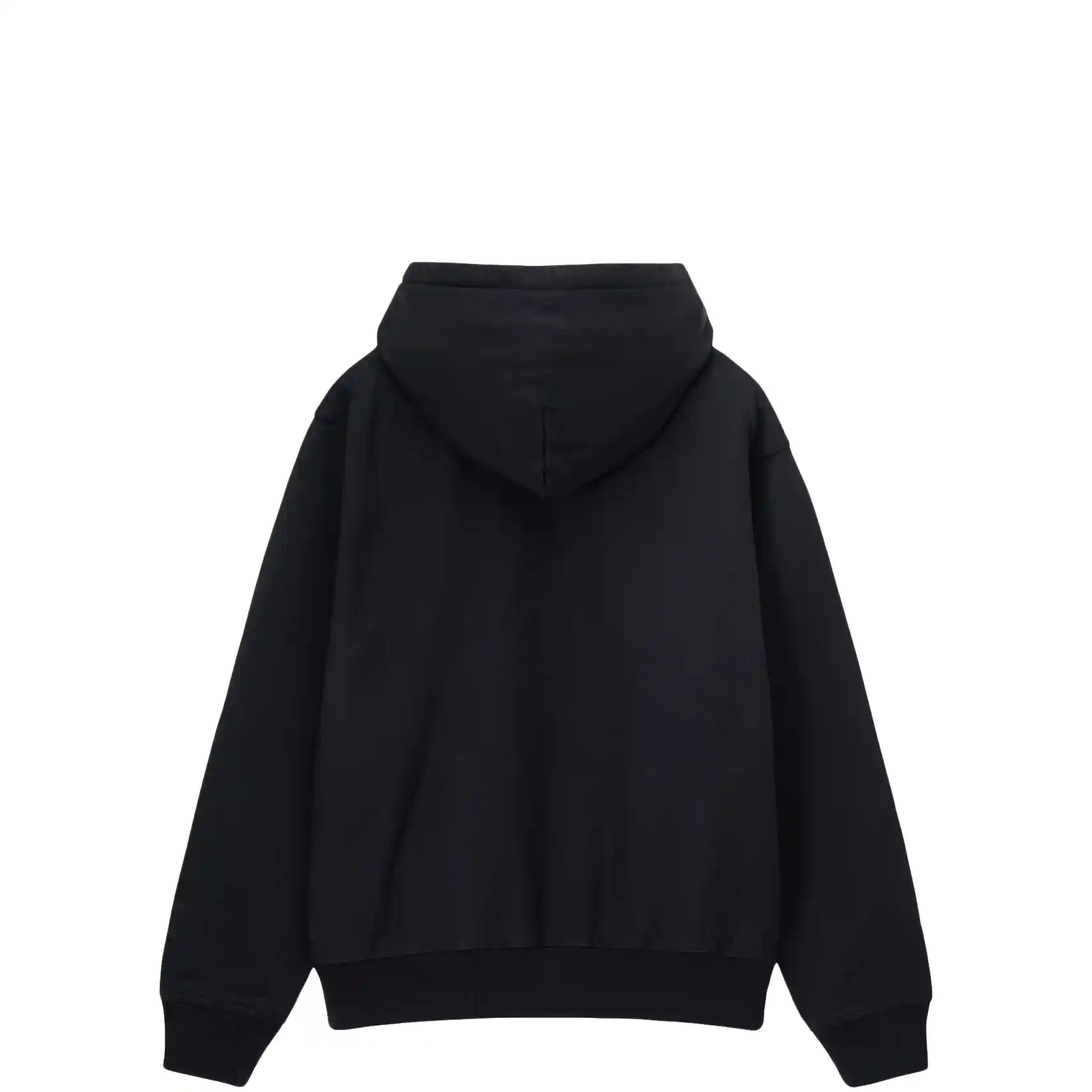 Stussy Stock Logo Zip Hood, washed black - Image 2