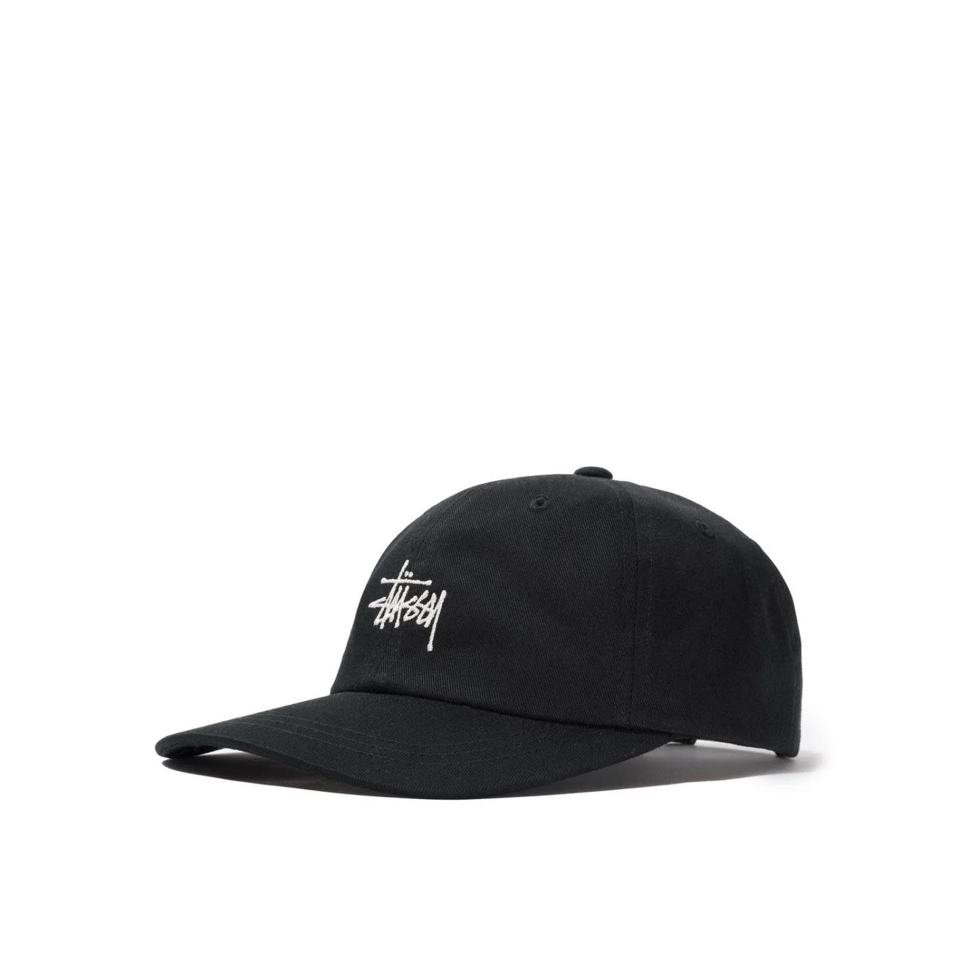 Stussy Stock low pro cap, black