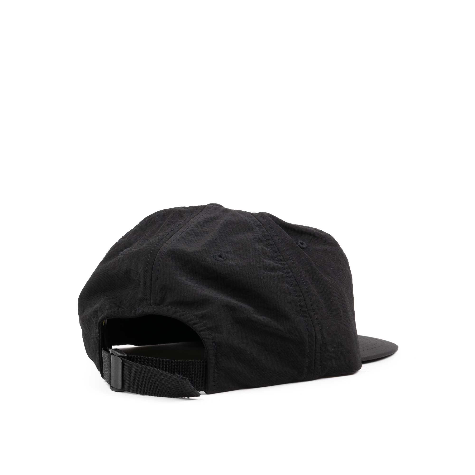 Stussy Stock Nylon Strapback Cap, Black - Image 2