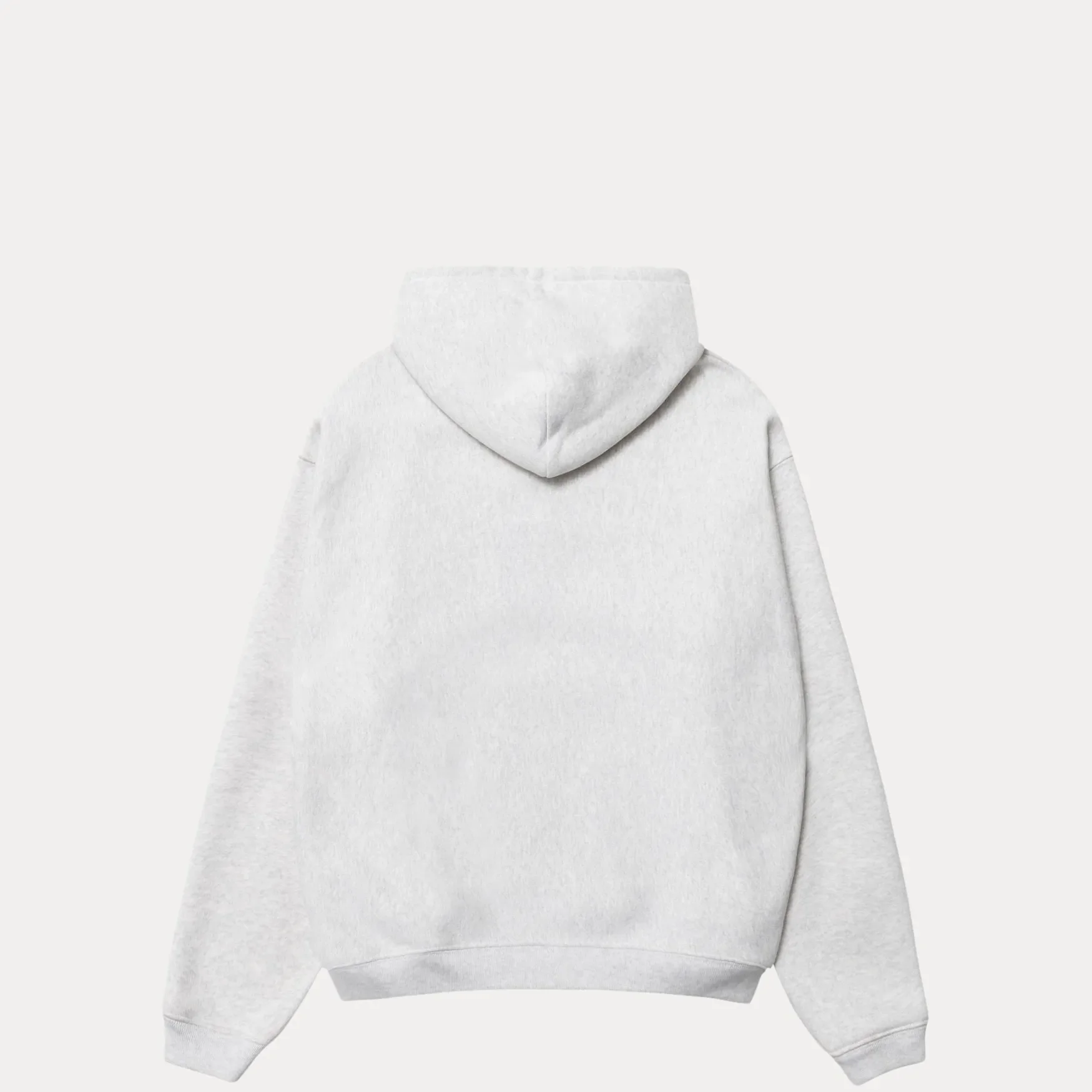 Stussy Stu Applique Hood, ash heather - Image 2