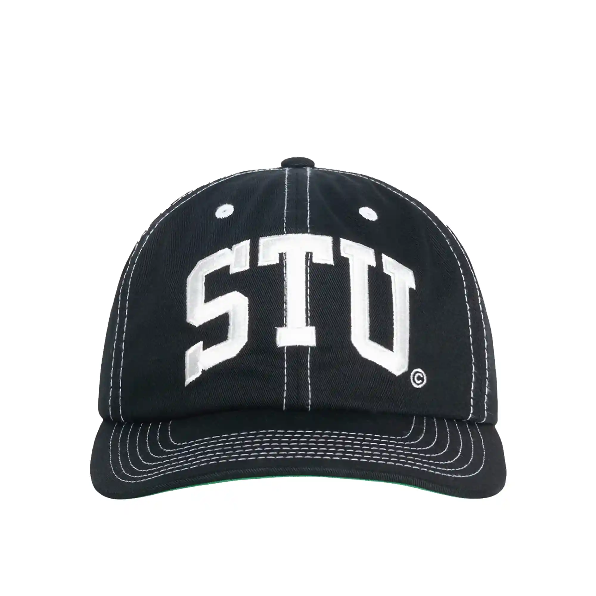 Stussy Stu Arch Strapback Cap, true black - Image 3