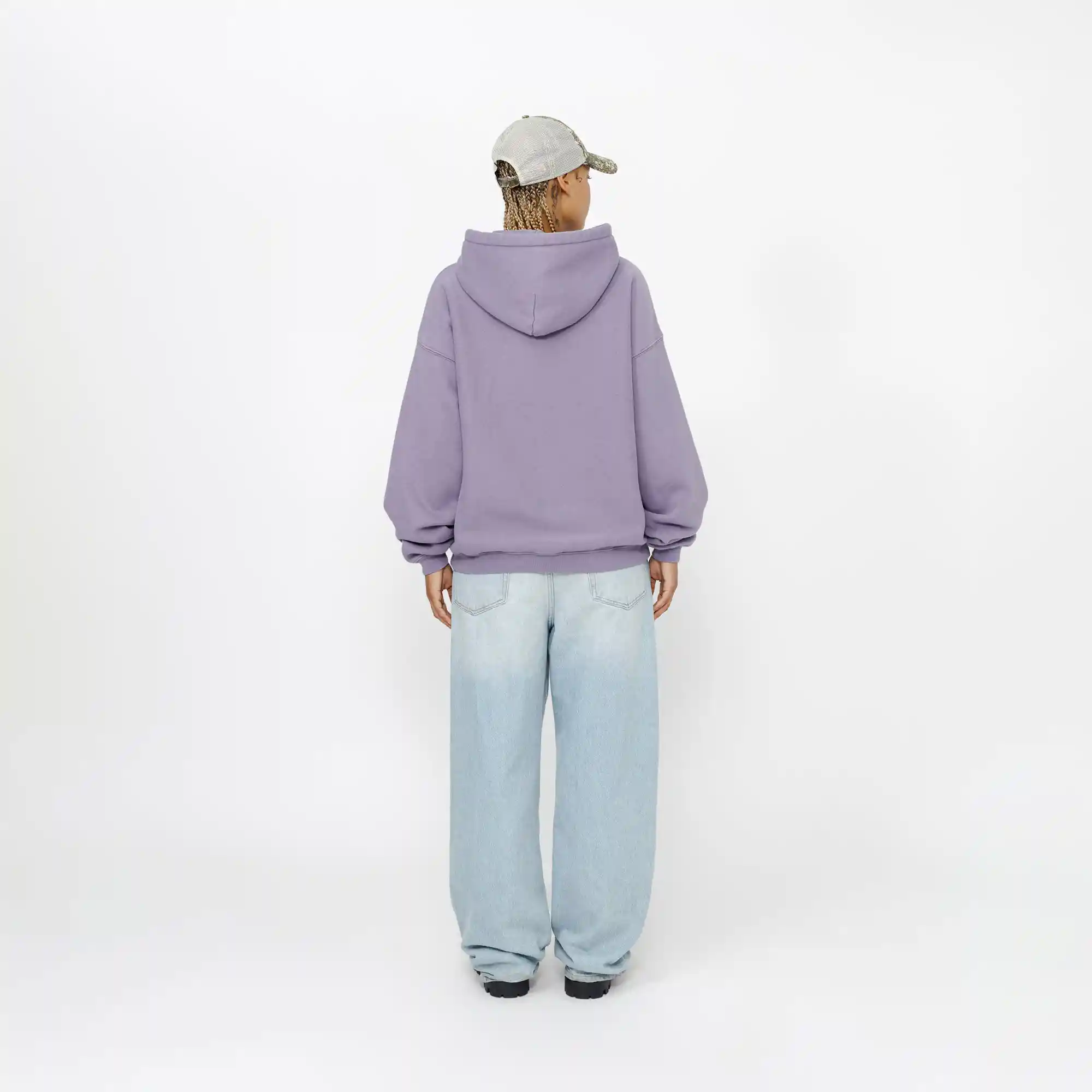 Stussy Stussy 80 Relaxed Hood, ash purple - Image 4