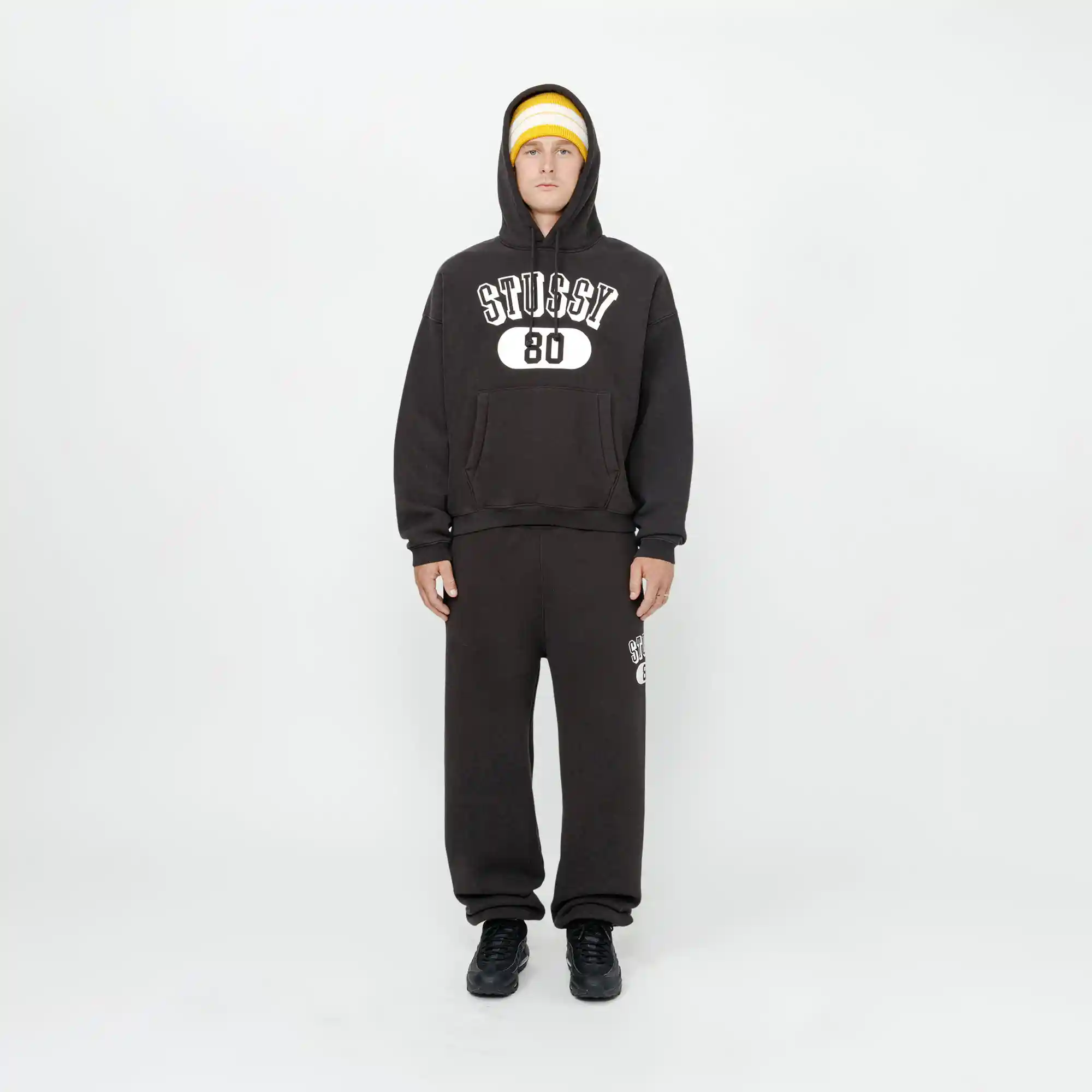 Stussy Stussy 80 Relaxed Hood, washed black - Image 3